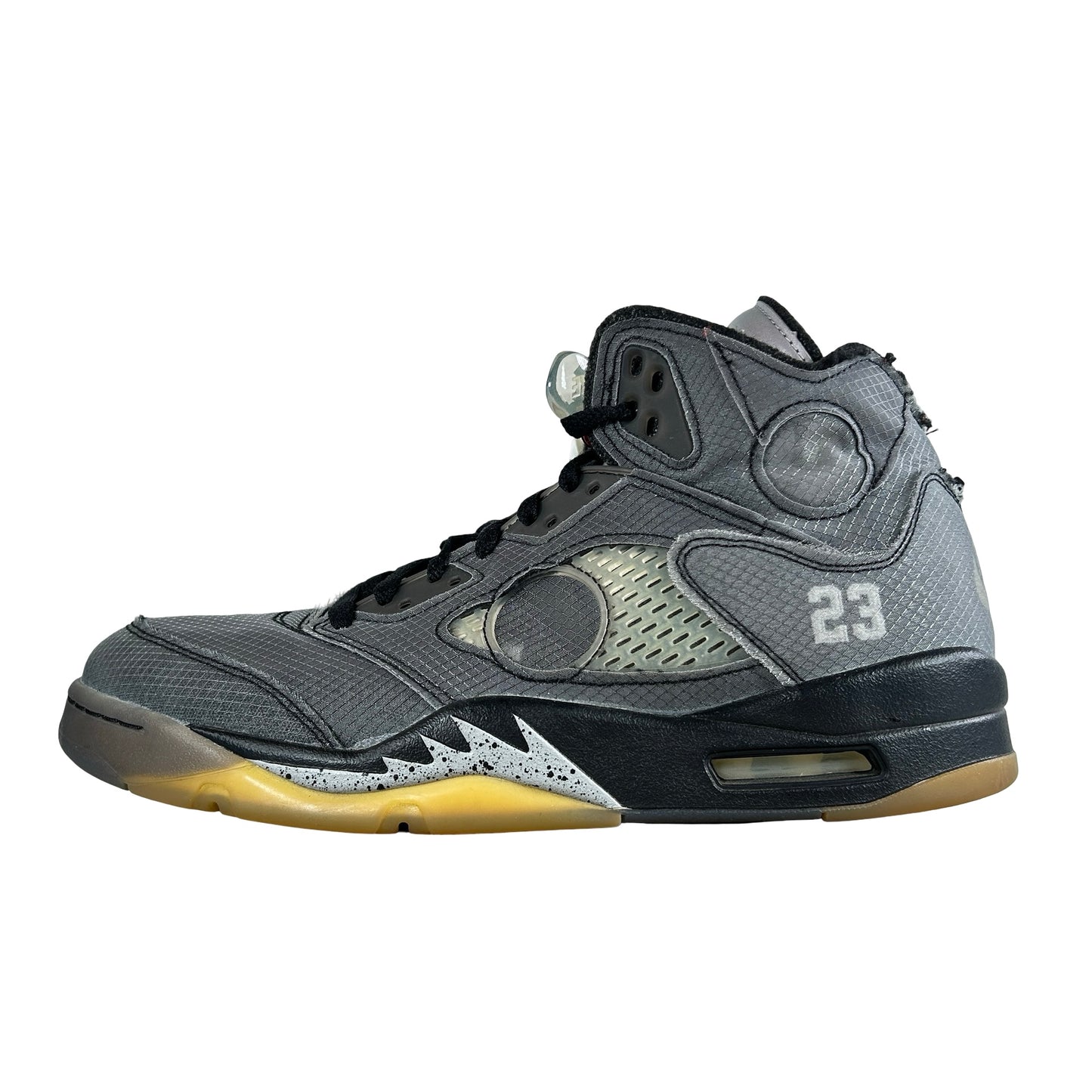CT8480 001 Jordan 5 Off-White Black [USED] - 10.5 M (Used7)