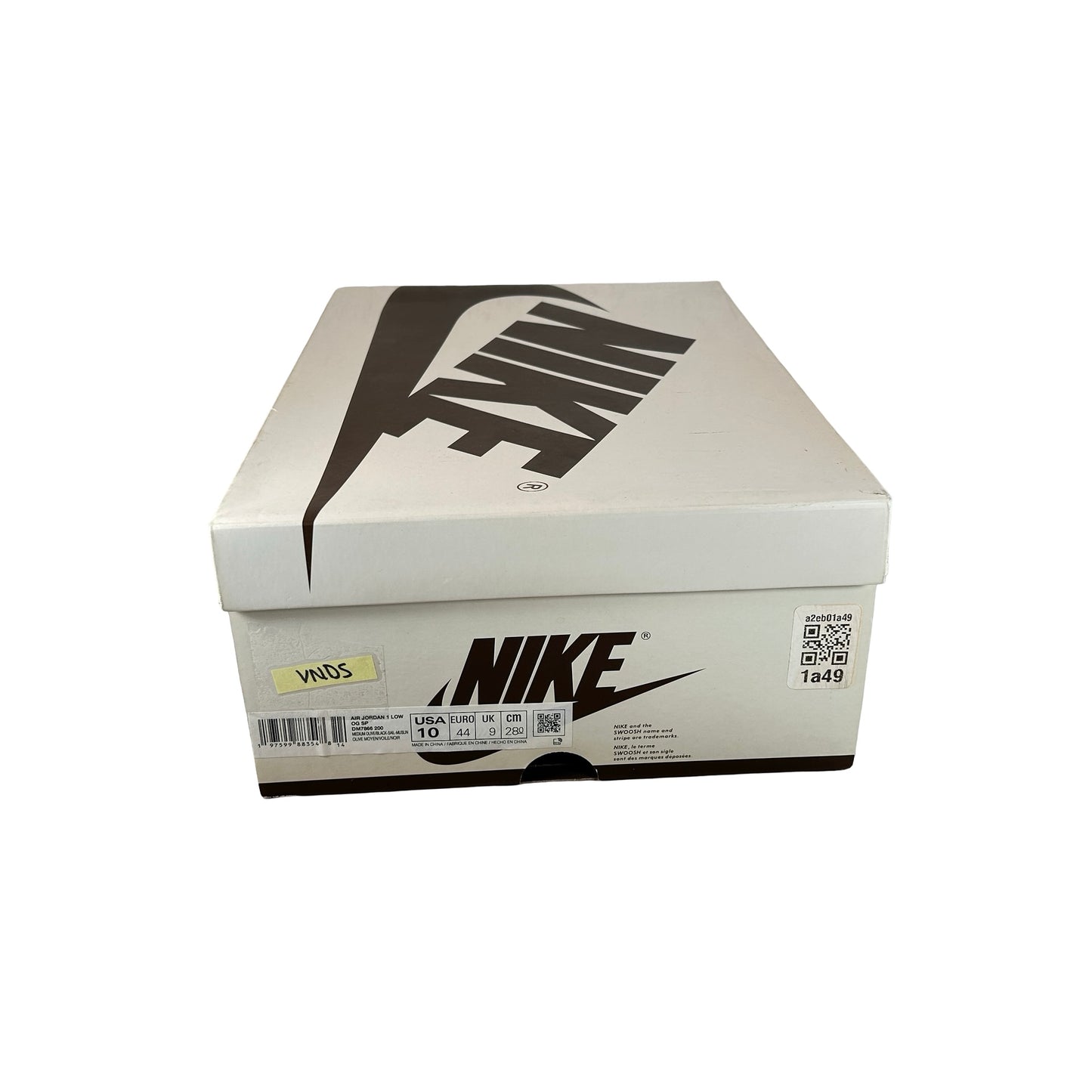 DM7866 200 Jordan 1 Retro Low OG SP Travis Scott Medium Olive [USED] - 10 M (VNDS)
