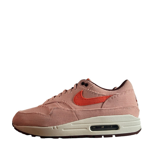 FB8915 600 Nike Air Max 1 PRM Corduroy Coral Stardust [USED] - 10.5 M (Used2) (Replace Box2)