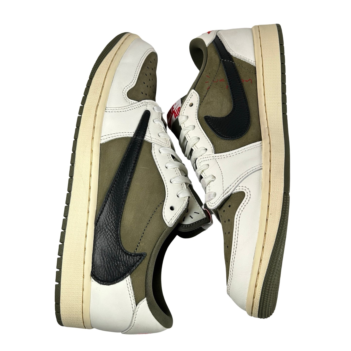 DM7866 200 Jordan 1 Retro Low OG SP Travis Scott Medium Olive [USED] - 10.5 (Used)