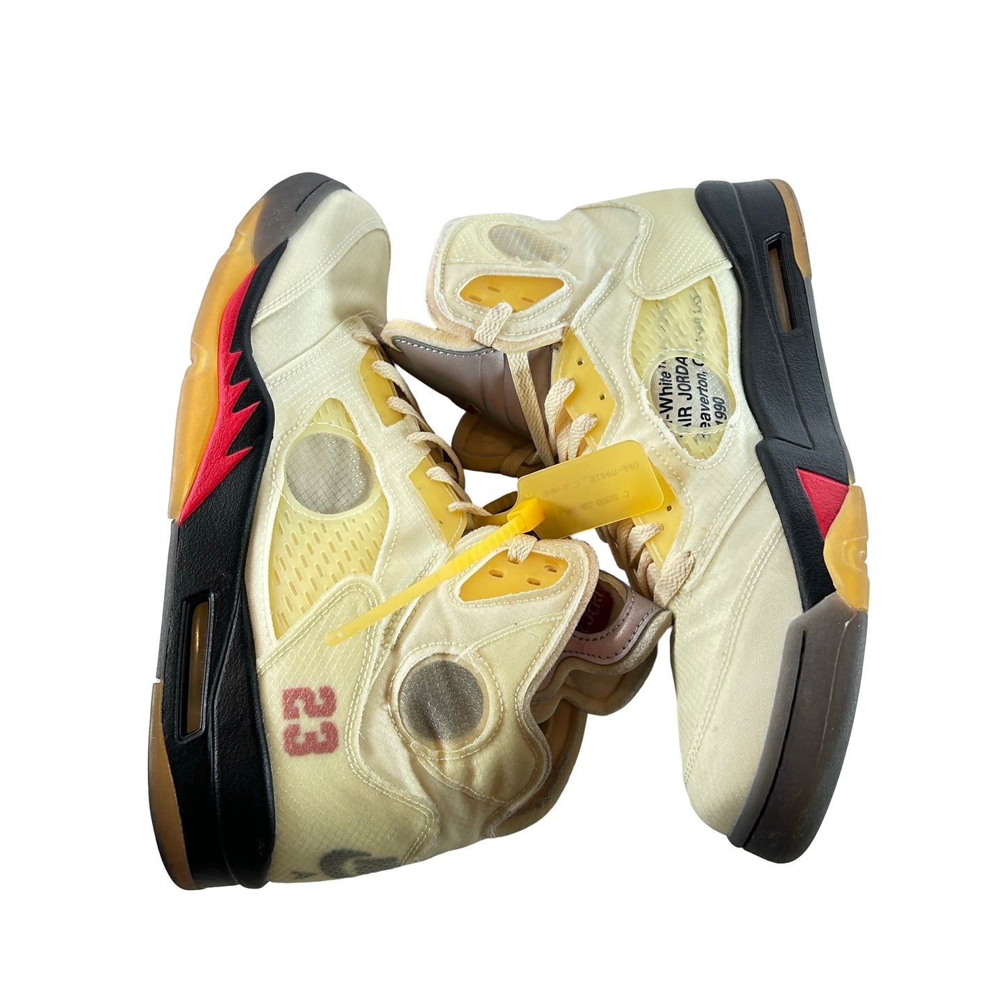 DH8565 100 Jordan 5 Off-White Sail [USED] - 14 M (Used) (No Label)