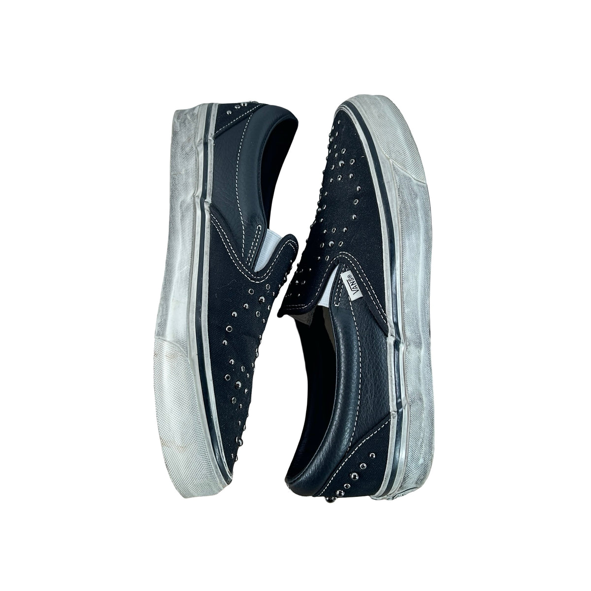 VN000D9PBKA Vans LX Classic Slip-On 98 Pearlized Pack Blackout [USED] - 10.5 M (Used)