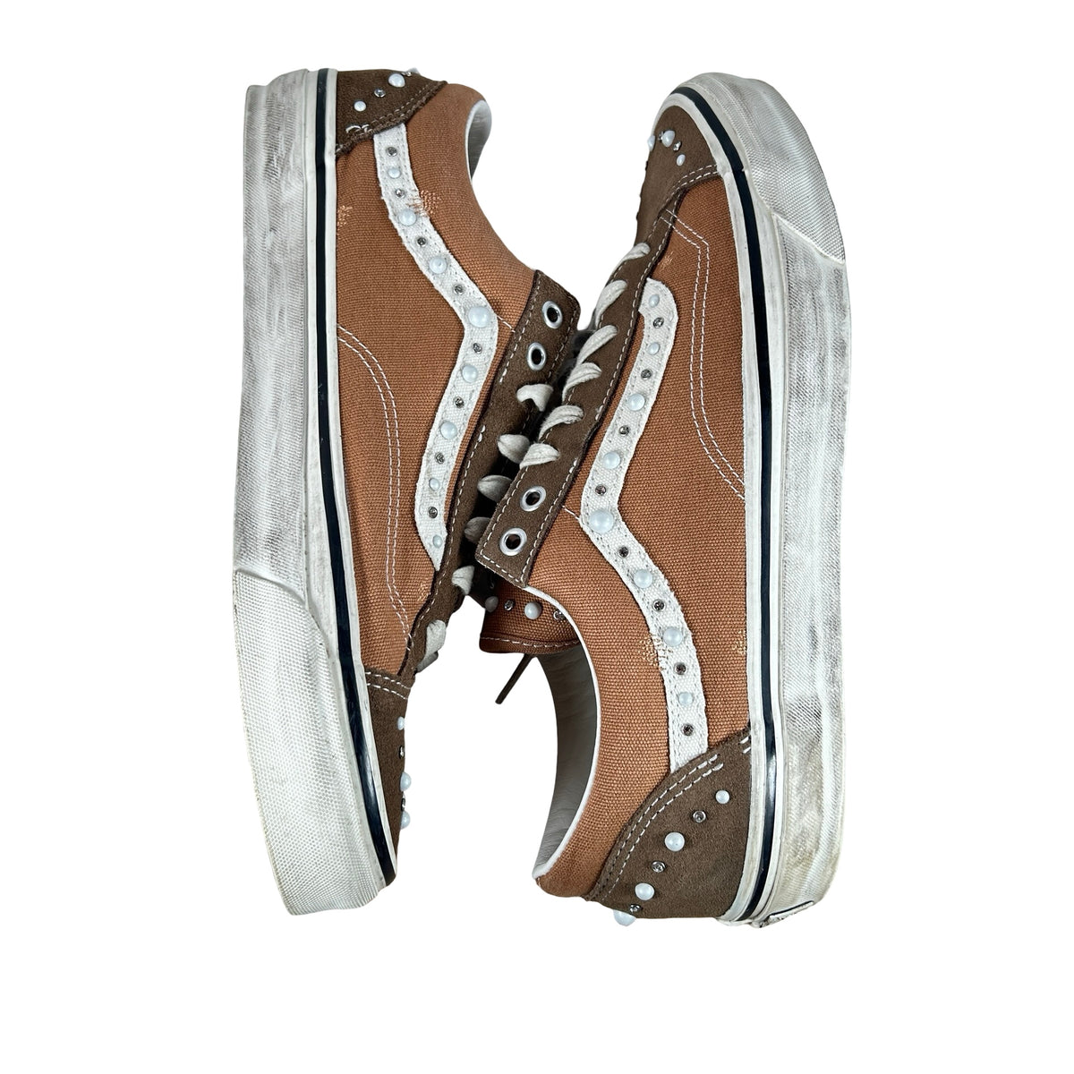 VN000E8VFST Vans LX Old Skool 36 Pearlized Pack Vintage Cocoa Brown [USED] - 12 M (Used)