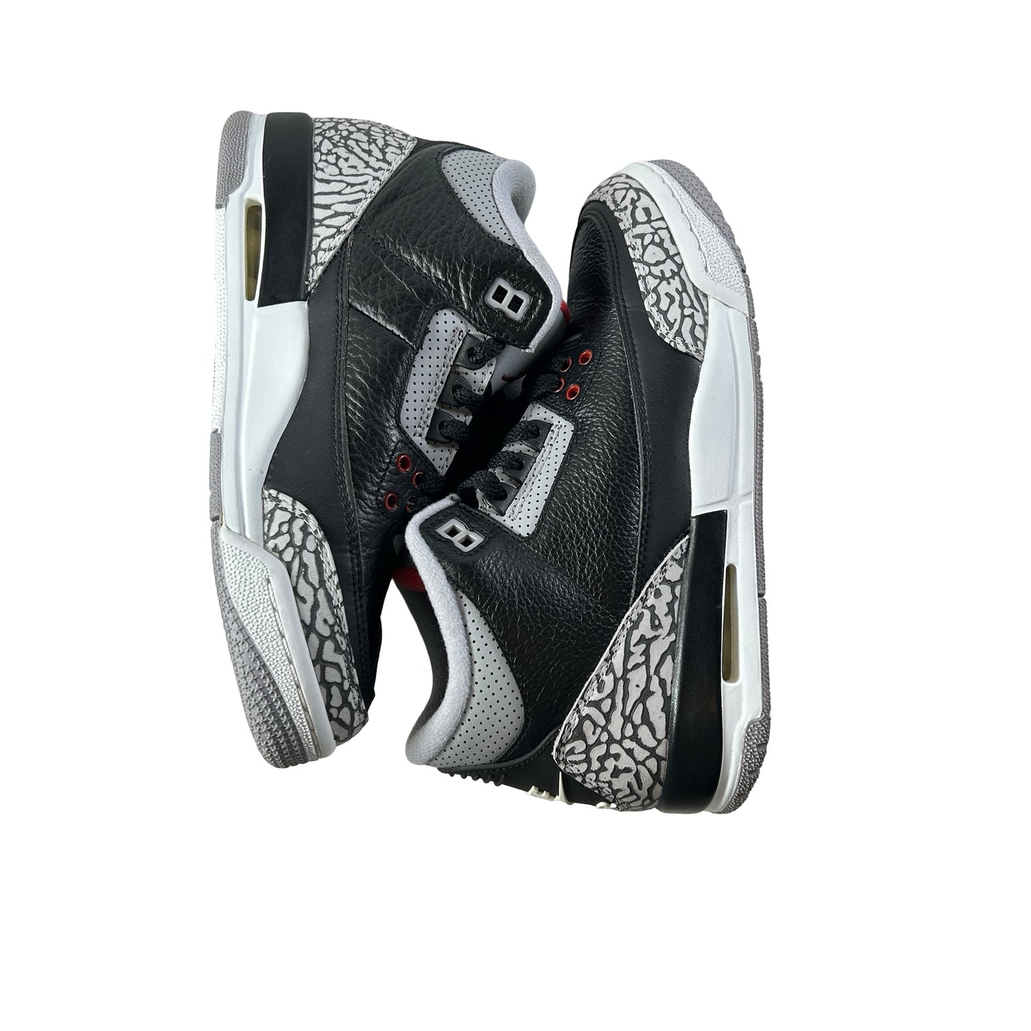 854261 001 Jordan 3 Black Cement GS [USED] - 5 Y (Used)