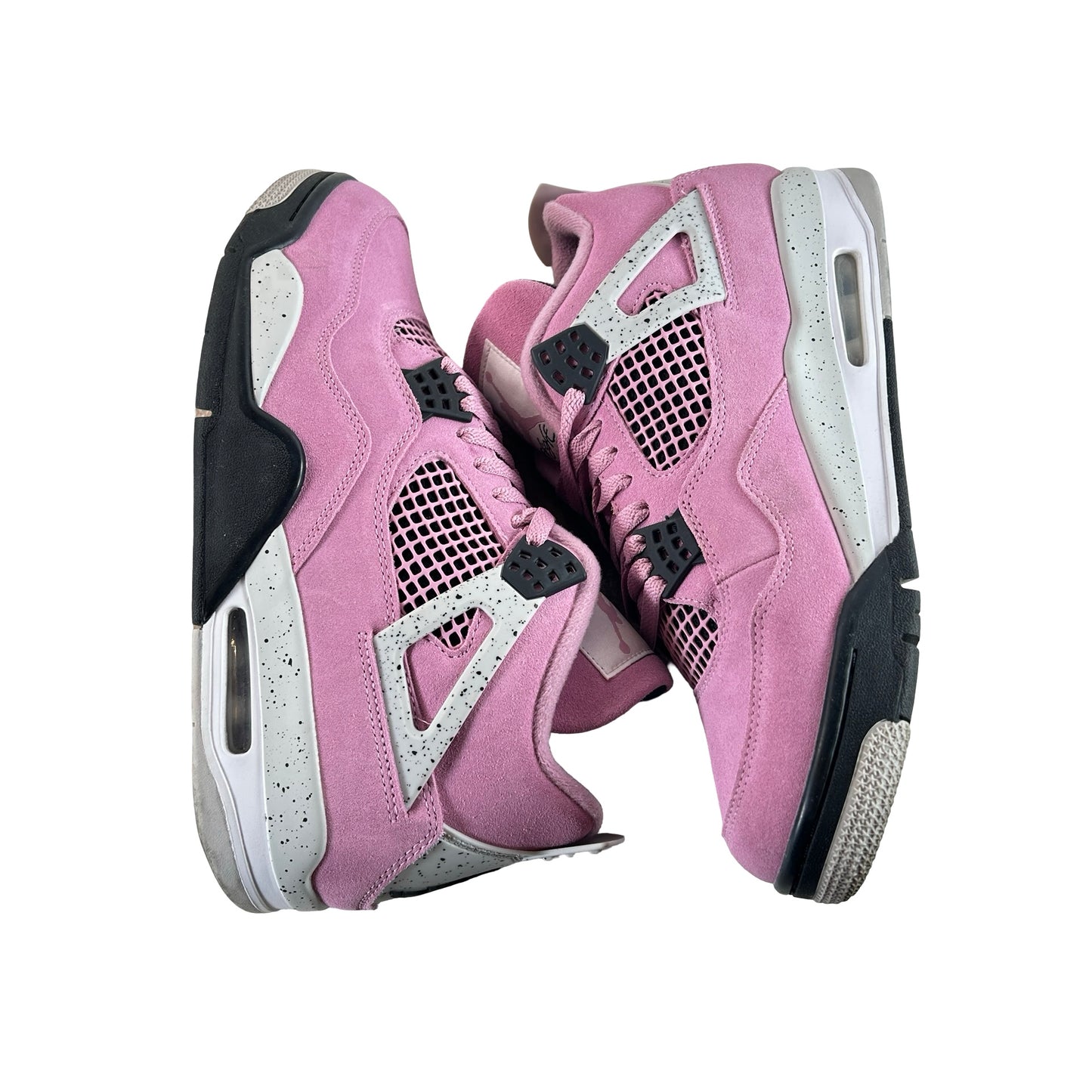 AQ9129 501 Jordan 4 Retro Orchid (Women's) [USED] - 11.5 W (Used2)