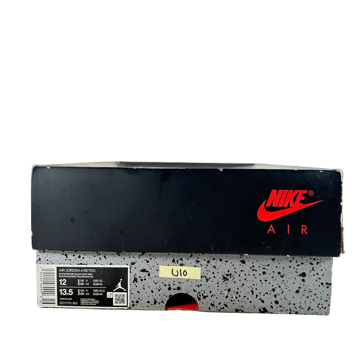 DC7770 160 Jordan 4 Retro Fire Red (2020) [USED] - 12 M (Used10)