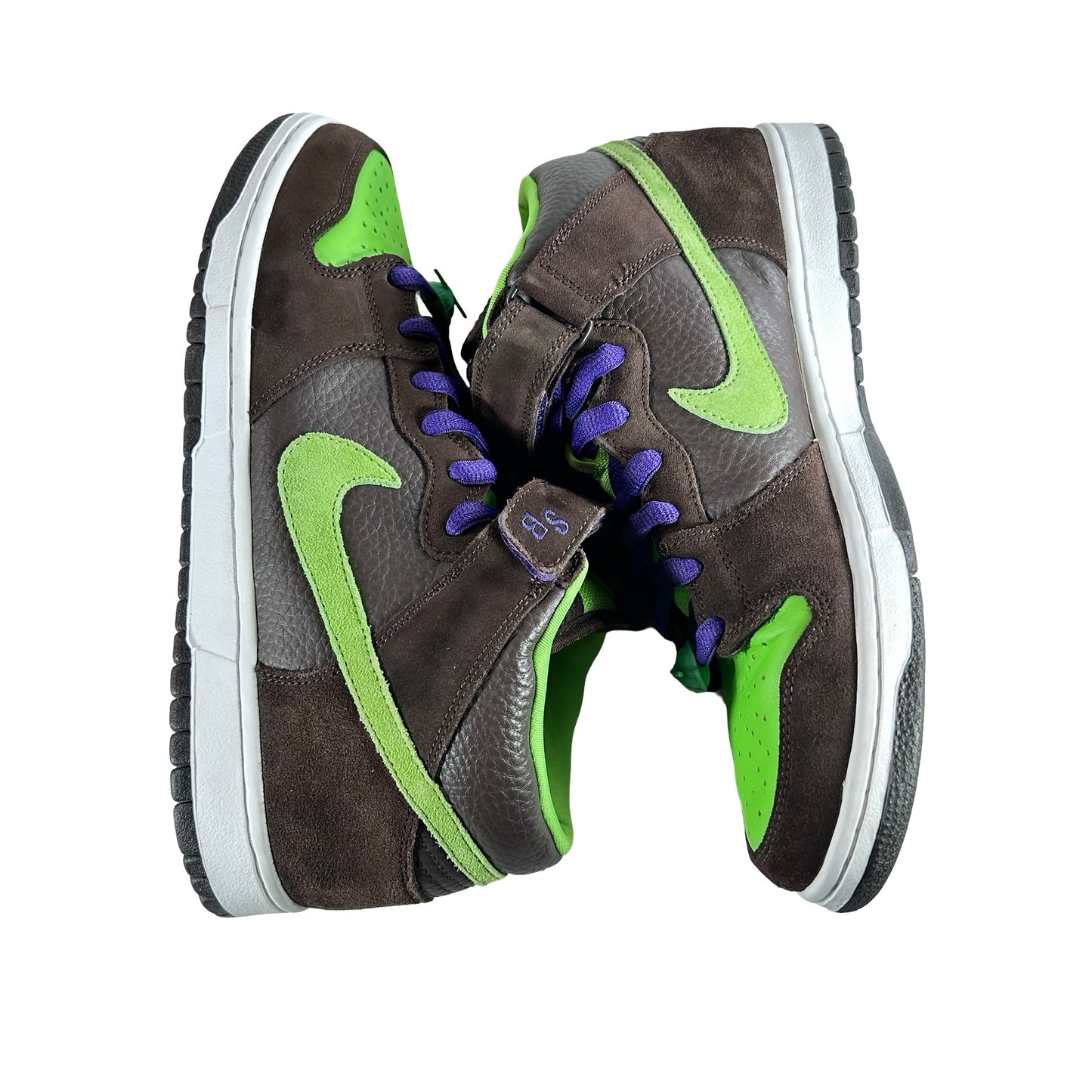 314383 231 Nike SB Dunk Mid Donatello [USED] - 11 M (Used)