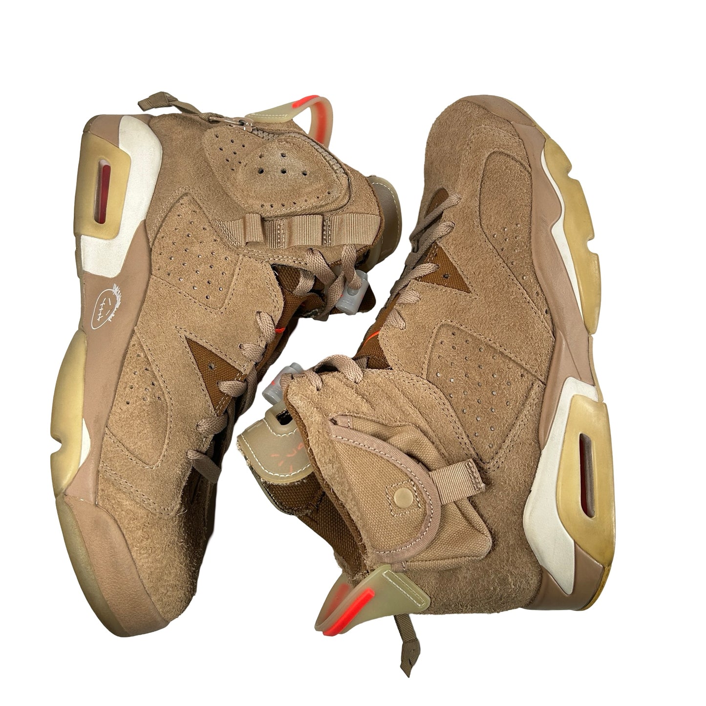 DH0690 200 Jordan 6 Retro Travis Scott British Khaki [USED] - 9 M (Used3)