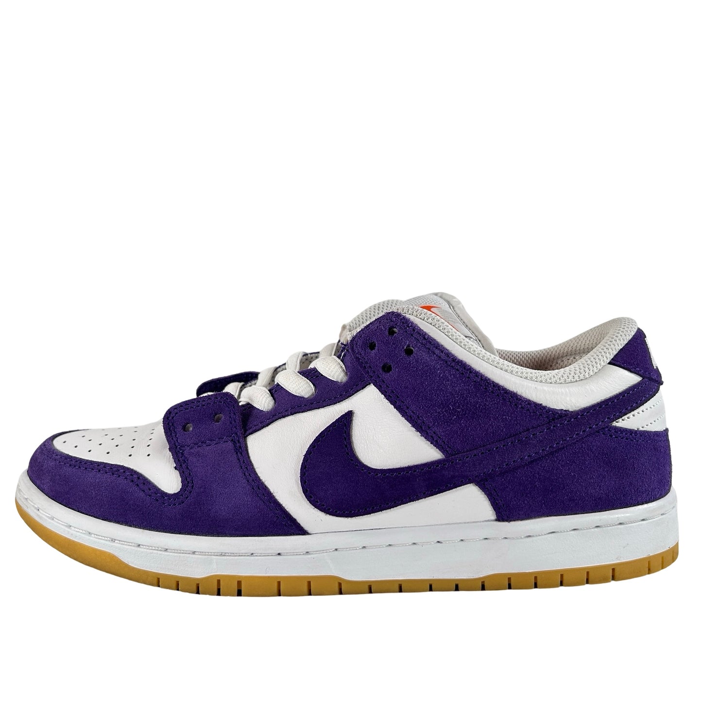 DV5464 500 Nike SB Dunk Low Pro ISO Orange Label Court Purple [USED] - 8.5 M (Used)
