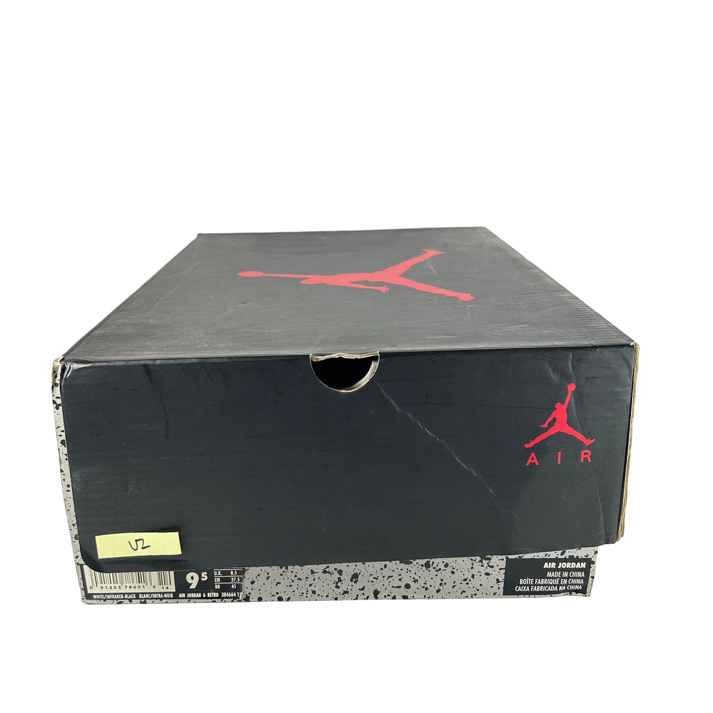 384664 123 Jordan 6 Retro Infrared White (2014) [USED] - 9.5 M (Used2)