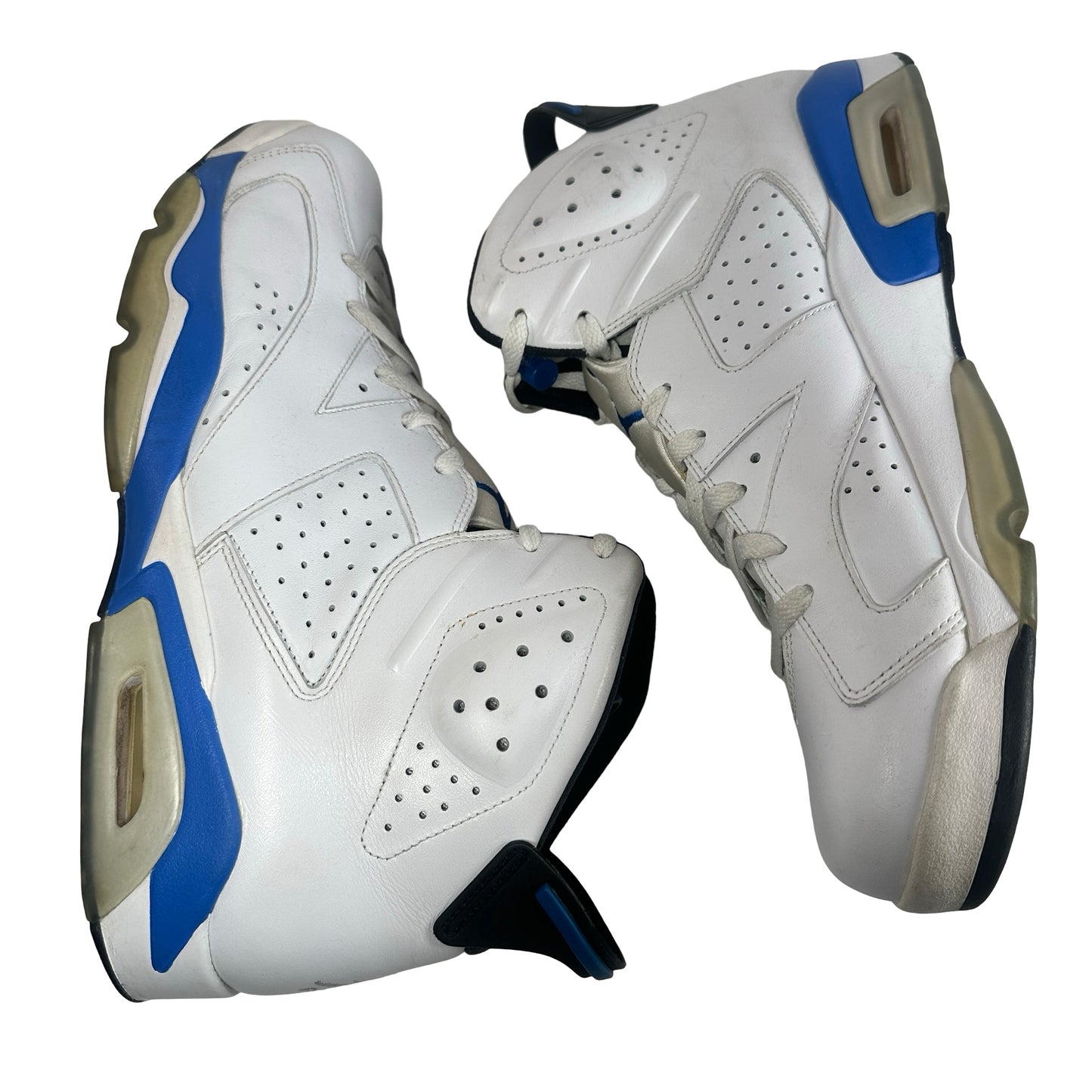 384664 107 Jordan 6 Retro Sport Blue (2014) [USED] - 14 M (Used) (No Box)