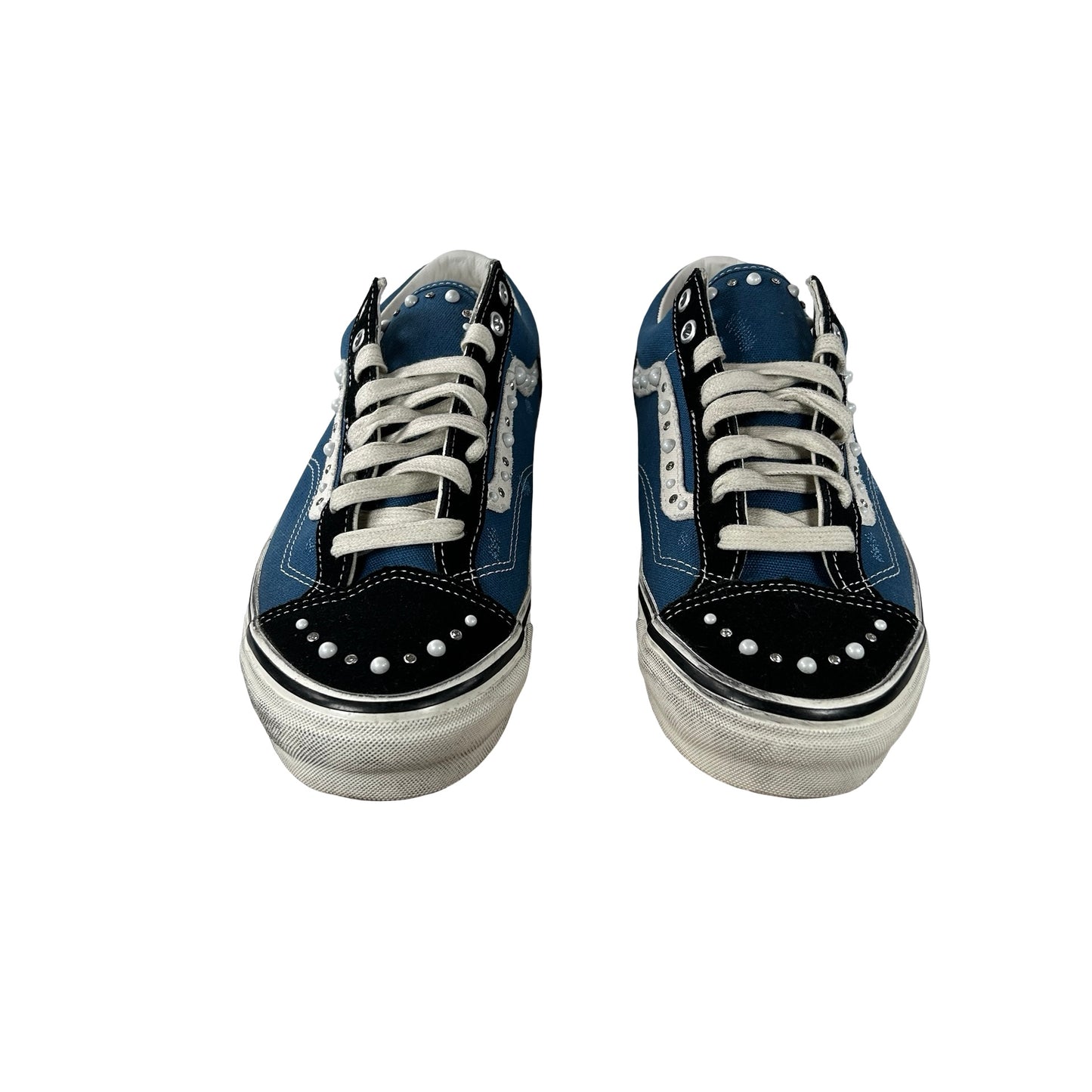 VN000E8VYA6 Vans LX Old Skool 36 Pearlized Pack Black Navy [USED] - 10.5 M (Used)