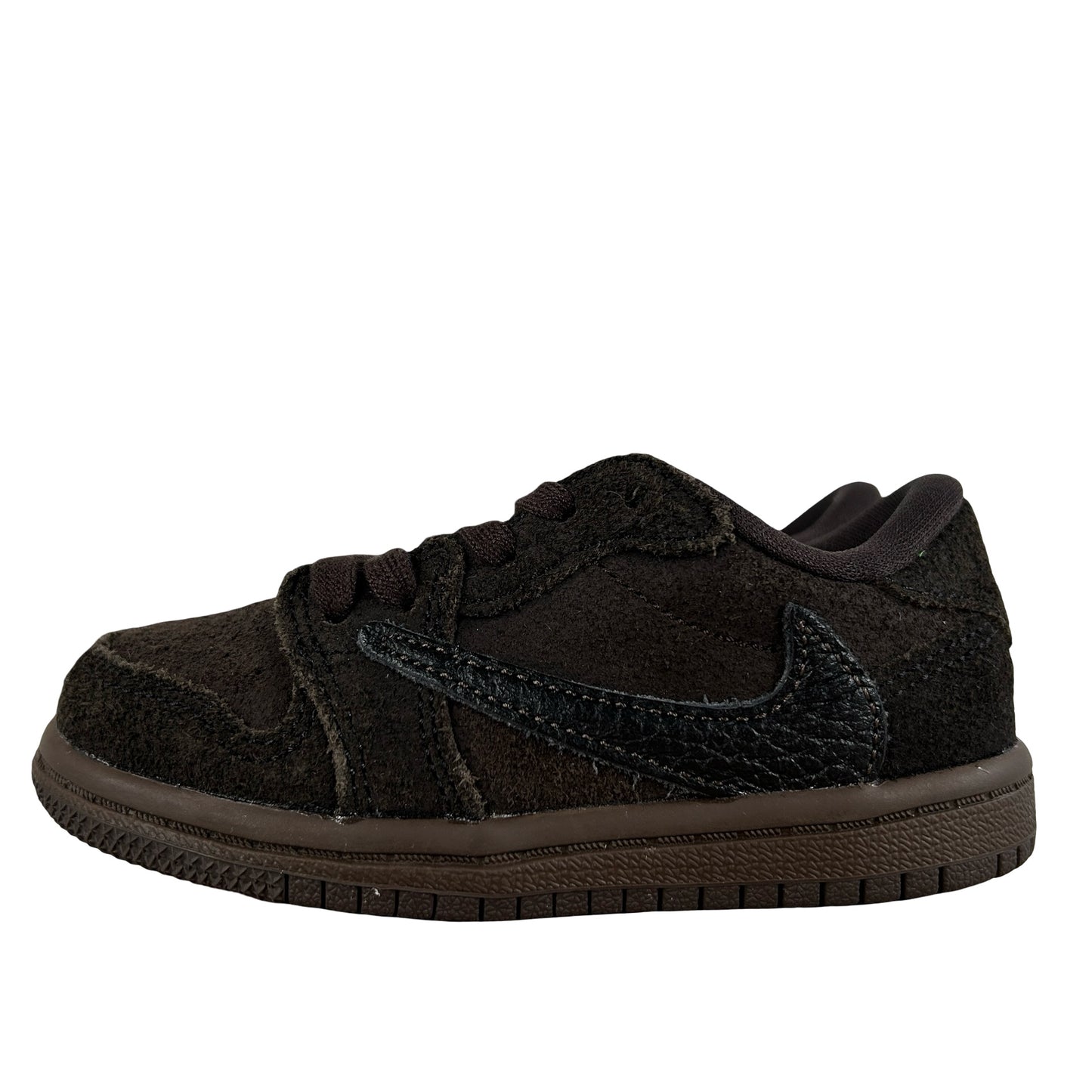 DO5441 202 Jordan 1 Retro Low OG SP Travis Scott Velvet Brown (TD) [USED] - 7 C (Used)