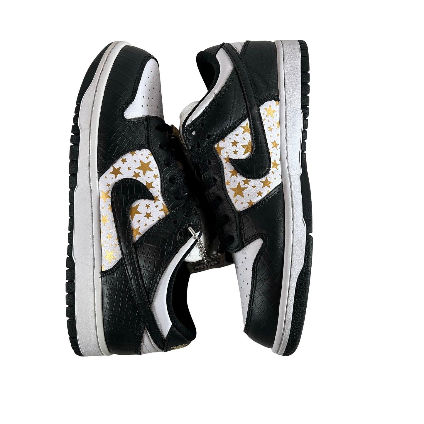 DH3228 102 Dunk SB Low Supreme Black [USED] - 9 M (Used)