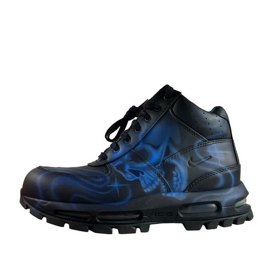 865031 009 Nike Air Max Goadome Black x STFU OG Blue [USED] - 8 M (Used)