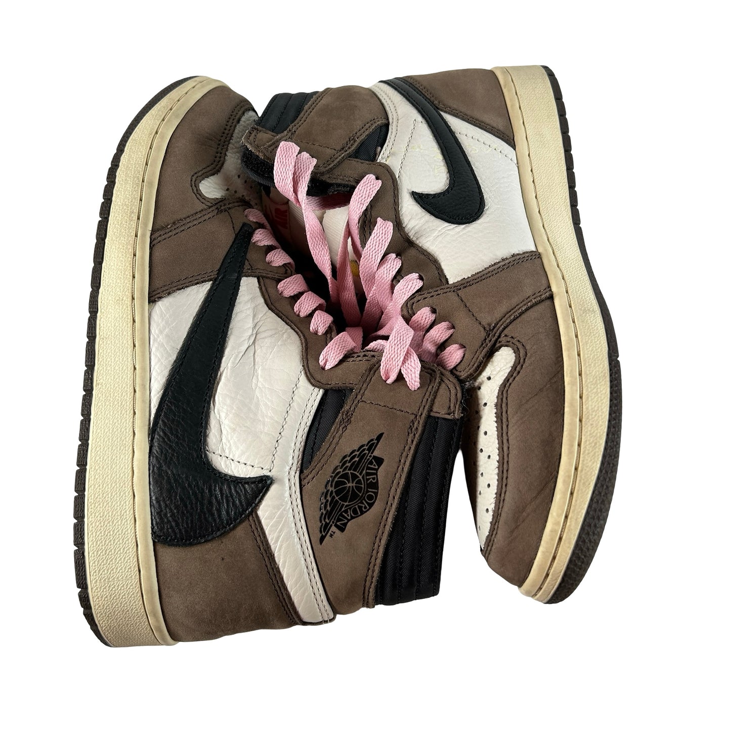 CD4487 100 Jordan 1 Travis Scott Mocha [USED] - 8.5 M (Used2)
