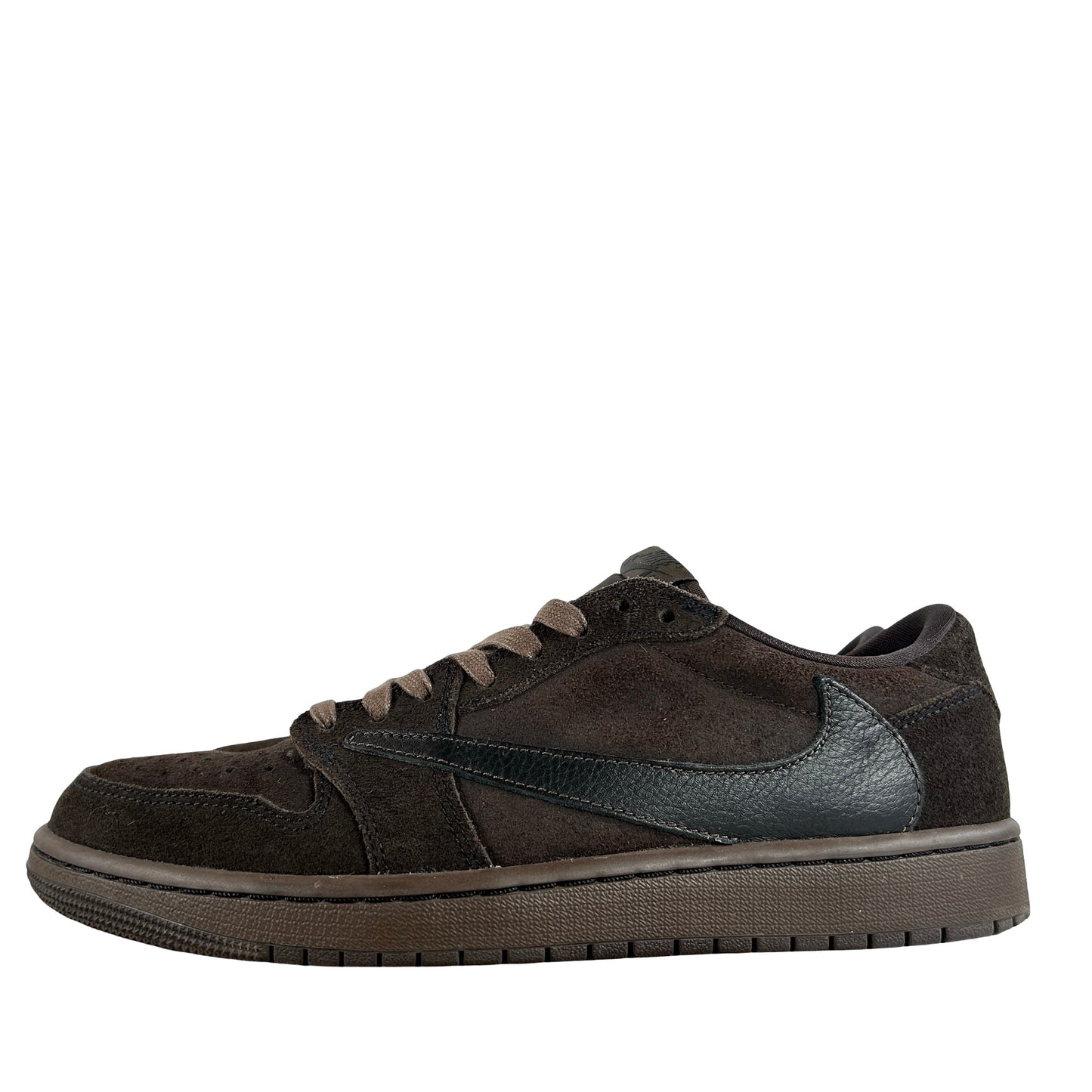 DM7866 202 Jordan 1 Retro Low OG SP Travis Scott Velvet Brown [USED] - 9 M (Used10)