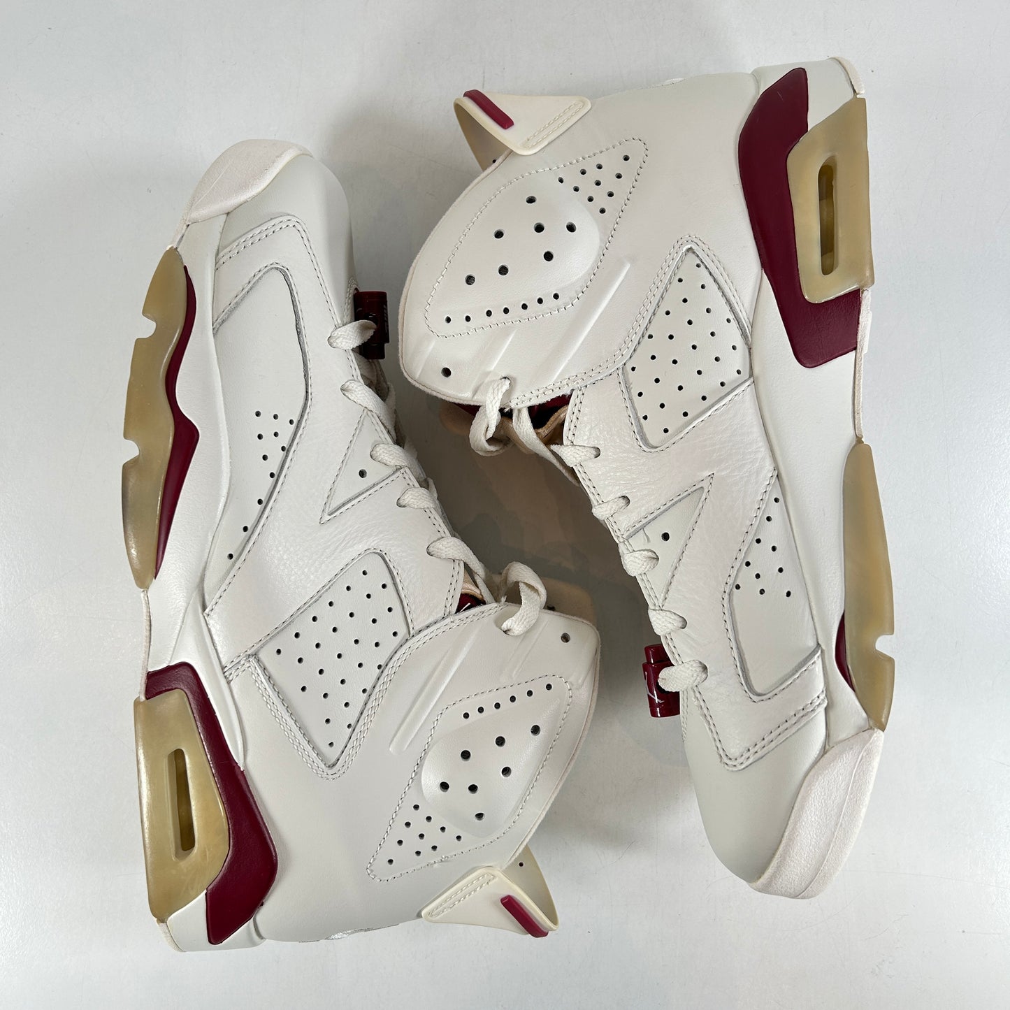 384664 116 Jordan 6 Retro Maroon (2015) [USED] - 10.5 M (VNDS) (Replace Box)