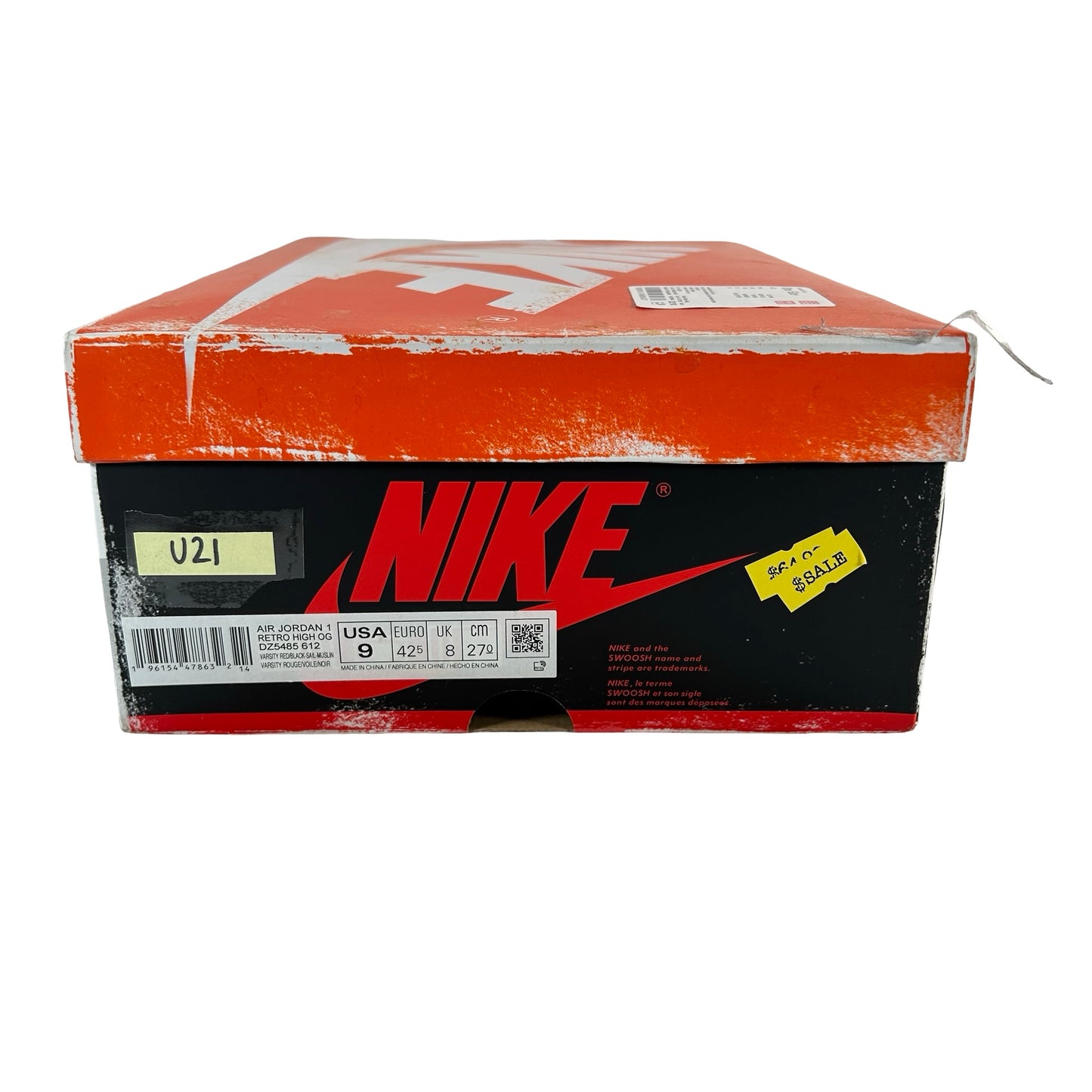 DZ5485 612 Jordan 1 Retro High OG Chicago Lost and Found [USED] - 9 M (Used21)