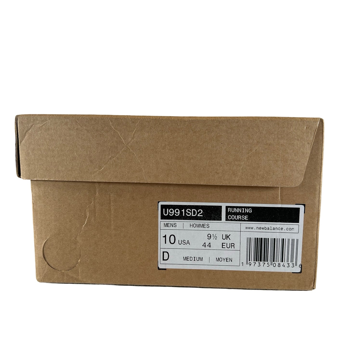 U991SD2 New Balance 991v2 MiUK Stone Island Black [USED] - 10 M (Used)