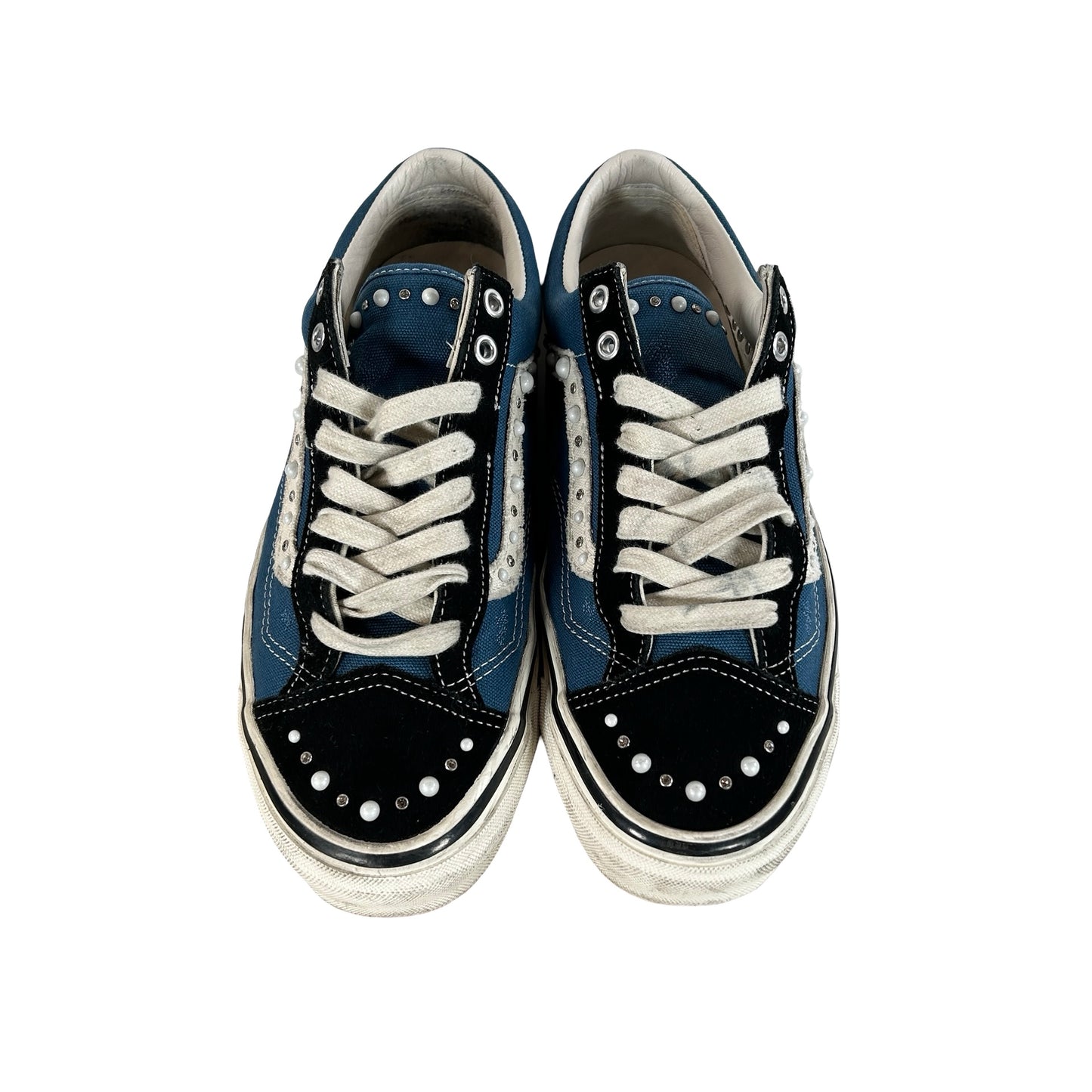 VN000E8VYA6 Vans LX Old Skool 36 Pearlized Pack Black Navy [USED] - 10 M (Used3)
