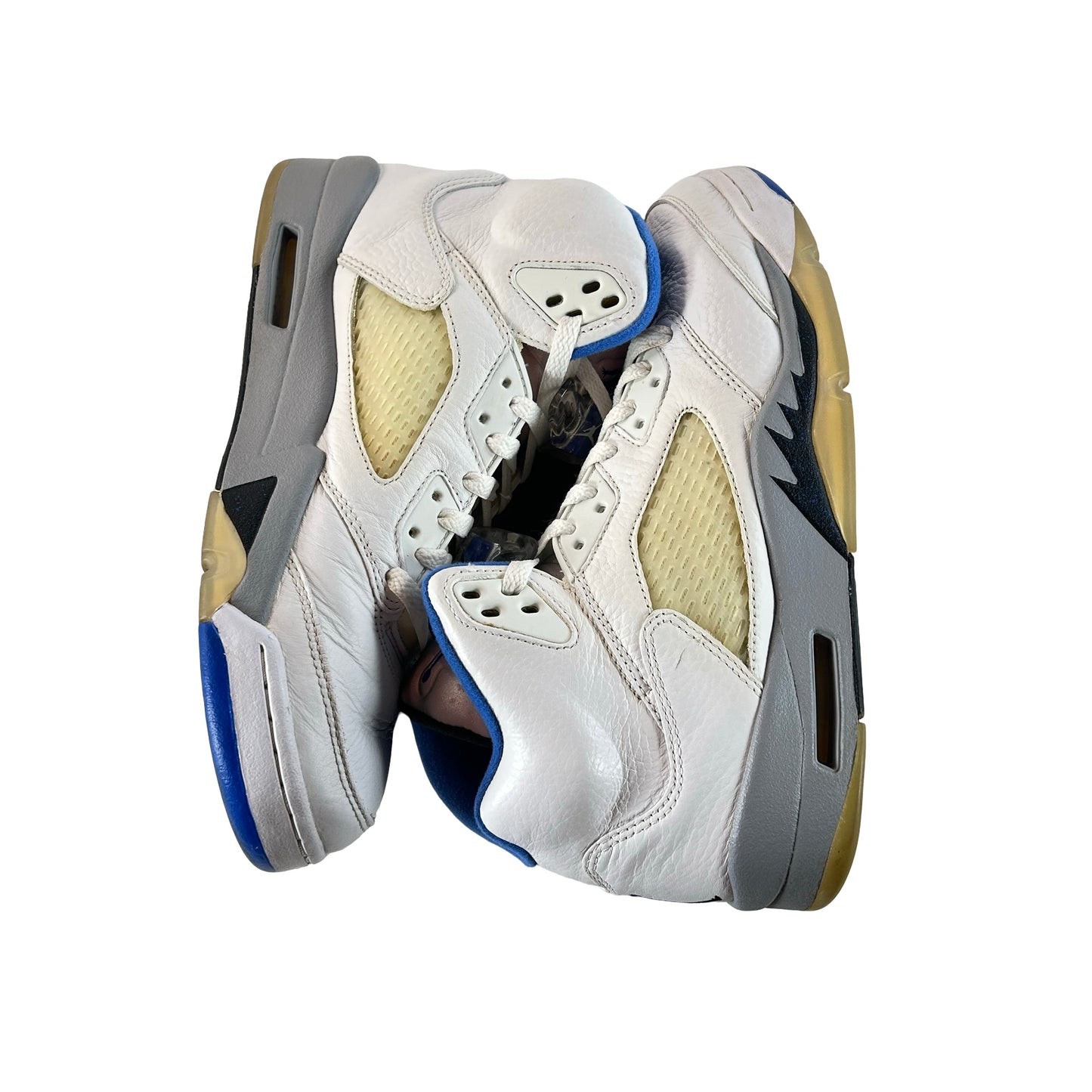 DD0587 140 Jordan 5 Retro White Stealth (2021) [USED] - 9 M (Used2) (No Box2)