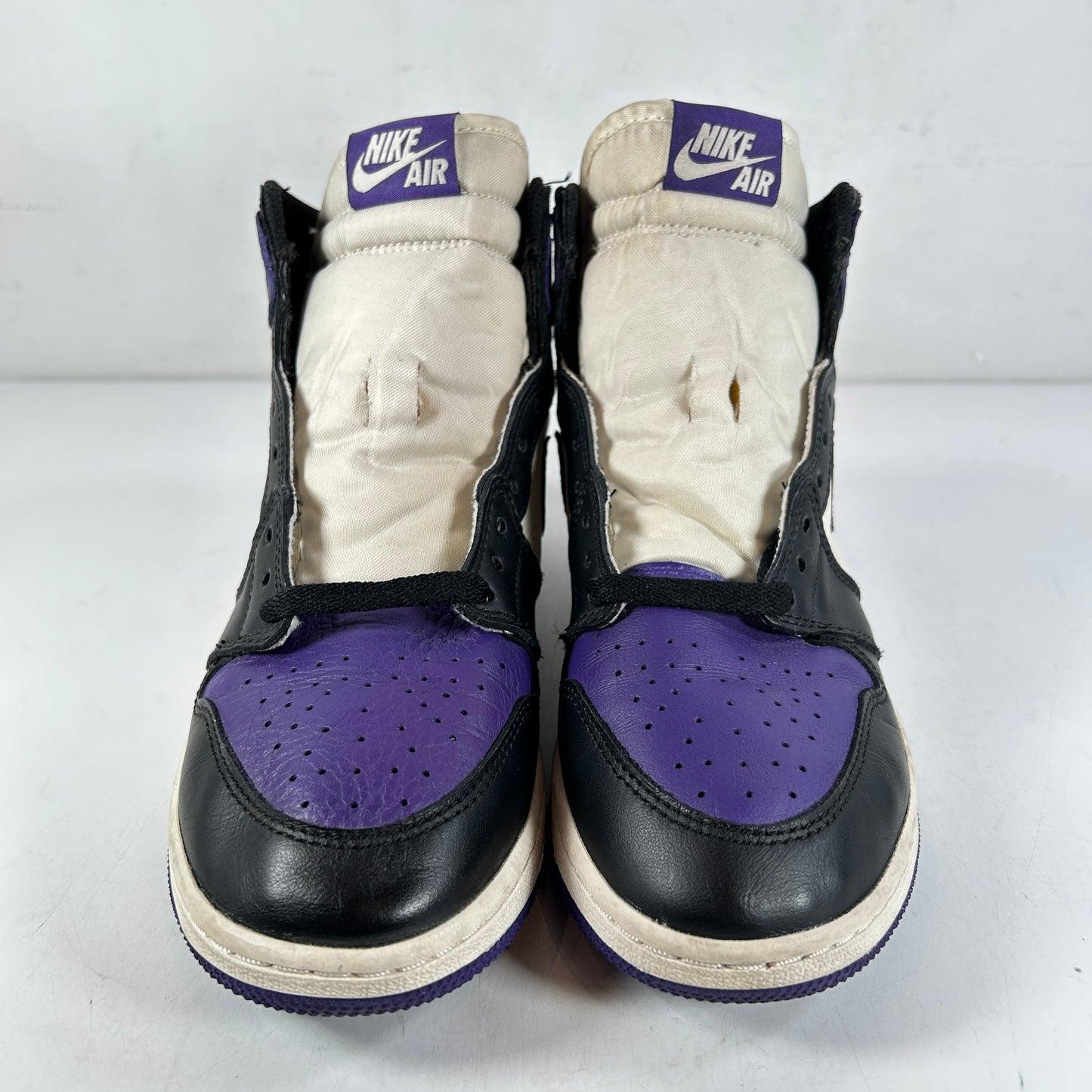 575441 501 Jordan 1 Retro High Court Purple (GS) [USED] - 7 Y (Used) (No Box)