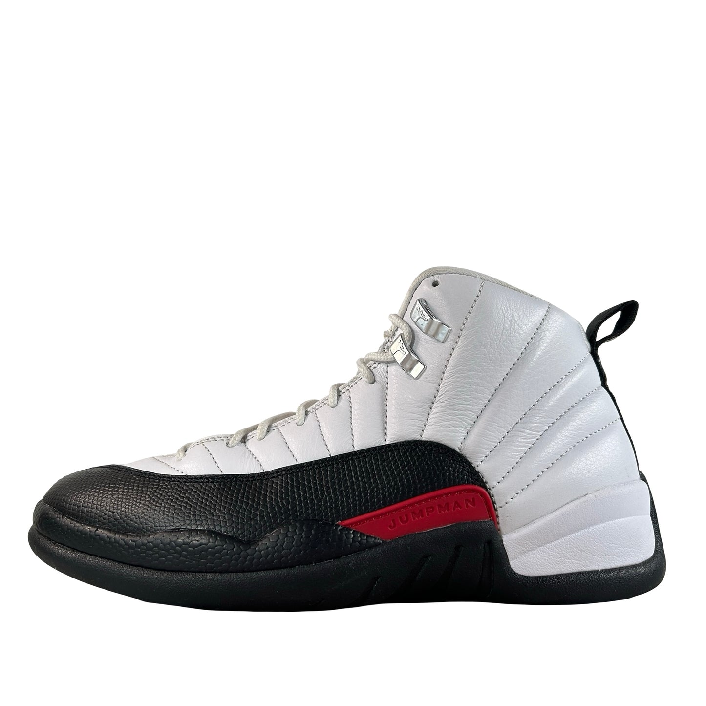 CT8013 162 Air Jordan 12 Red Taxi [USED] - 8.5 M (Used)