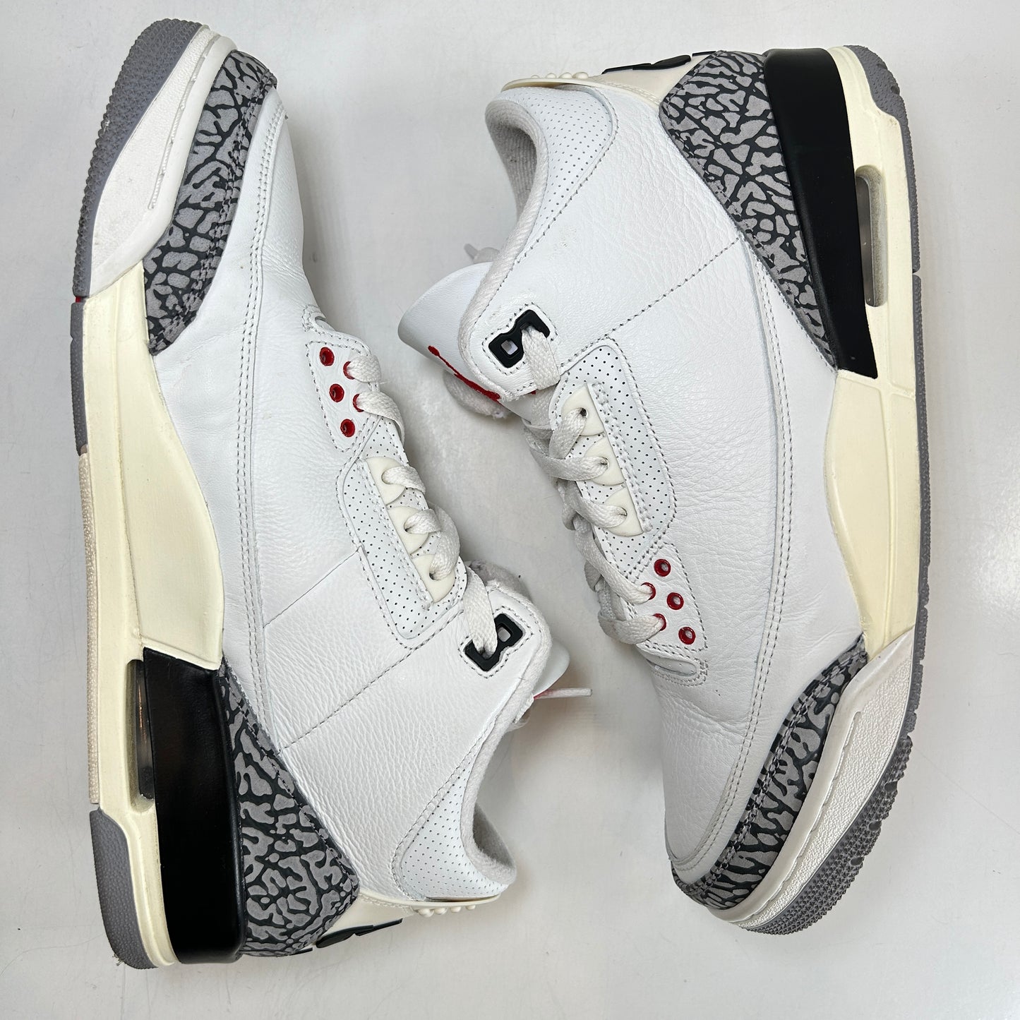 DN3707 100 Jordan 3 Retro White Cement Reimagined [USED] - 11 M (Used6)