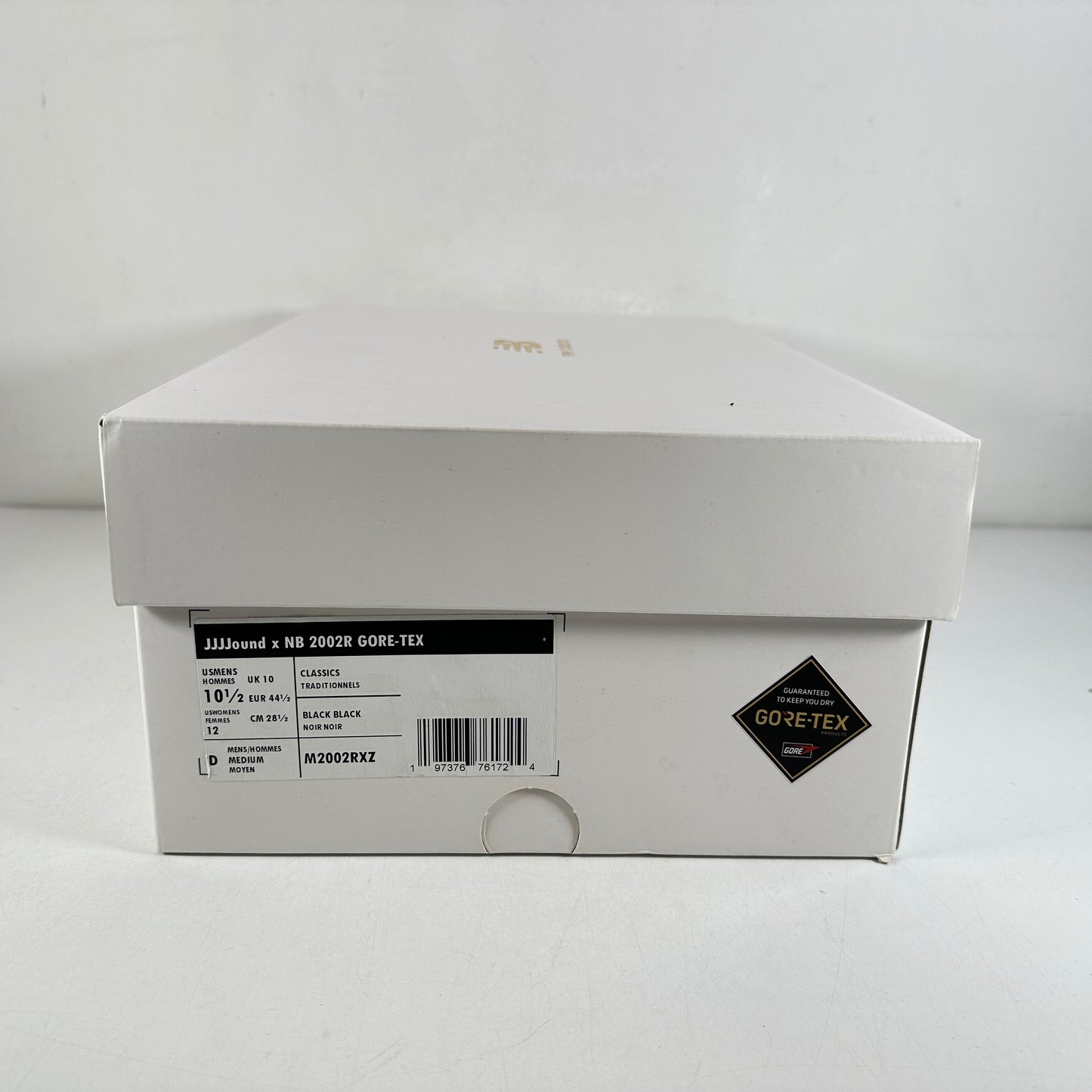 M2002RXZ New Balance 2002R Gore-Tex JJJJound Charcoal [USED] - 10.5 M (Used)