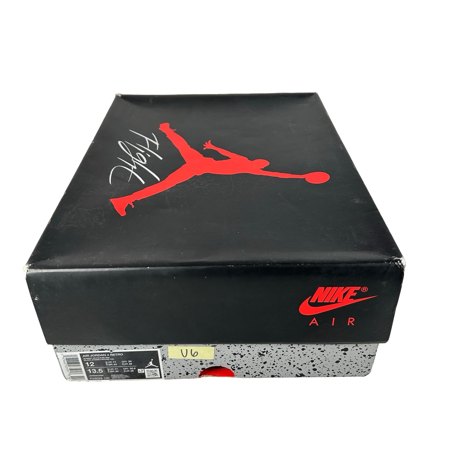 FV5029 100 Jordan 4 Retro White Cement (2025) [USED] - 12 M (Used6)
