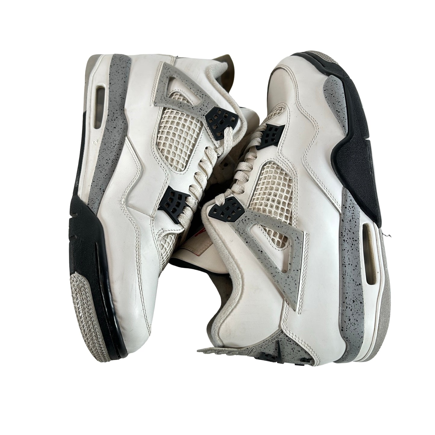 FV5029 100 Jordan 4 Retro White Cement (2025) [USED] - 11.5 M (Used) (No Box)