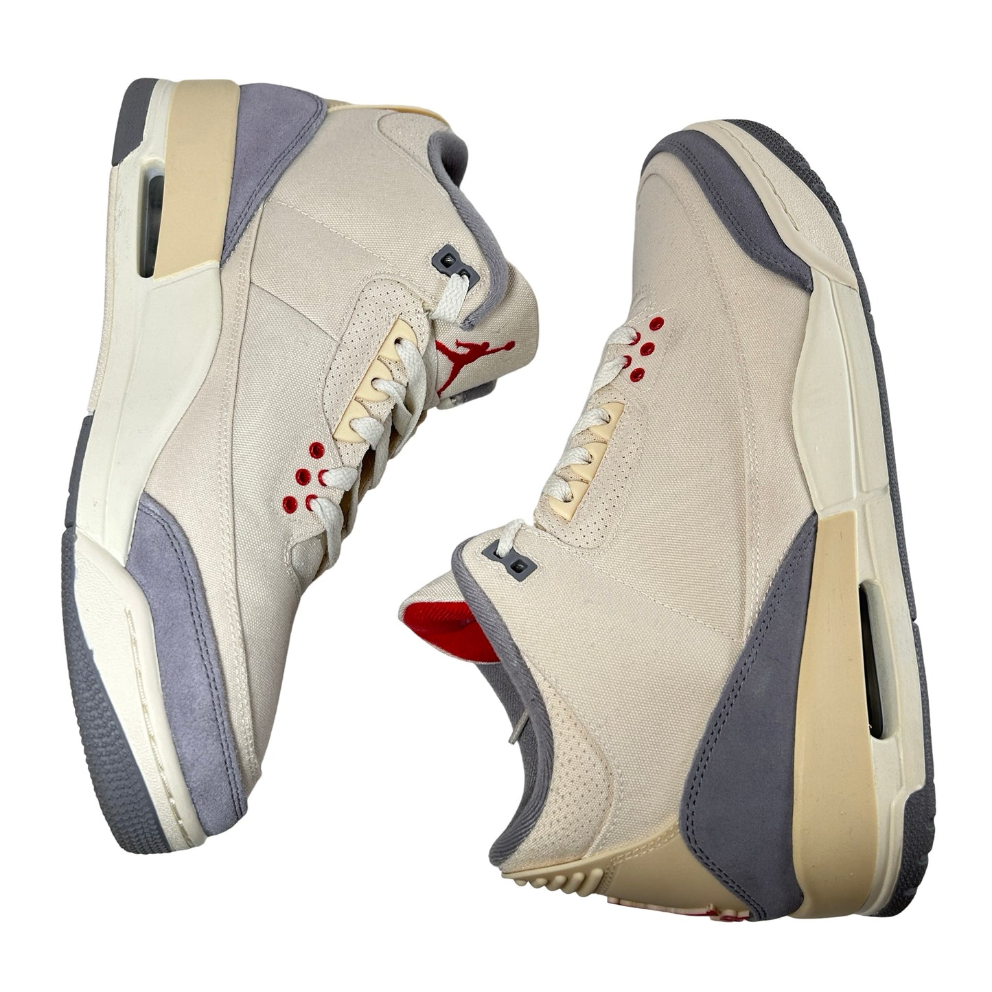 DH7139 100 Jordan 3 Retro Muslin [USED] - 12 M (Used) (No Box)
