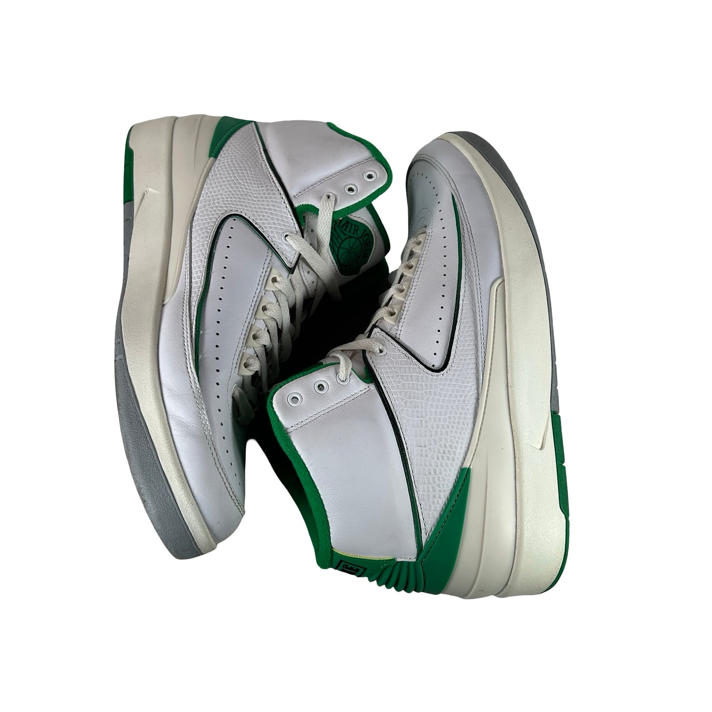 DR8884 103 Jordan 2 Retro Lucky Green - 10.5 M (Used3)