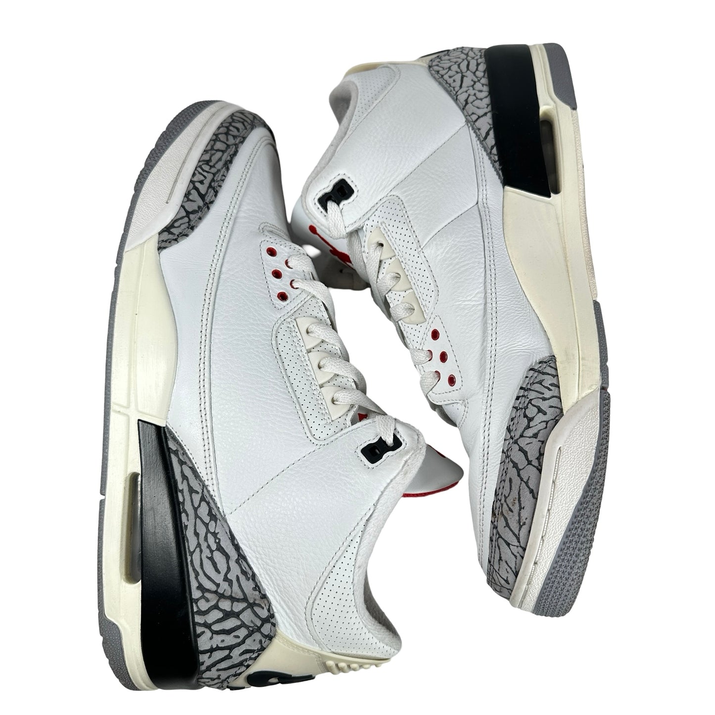 DN3707 100 Jordan 3 Retro White Cement Reimagined [USED] - 13 M (Used4)