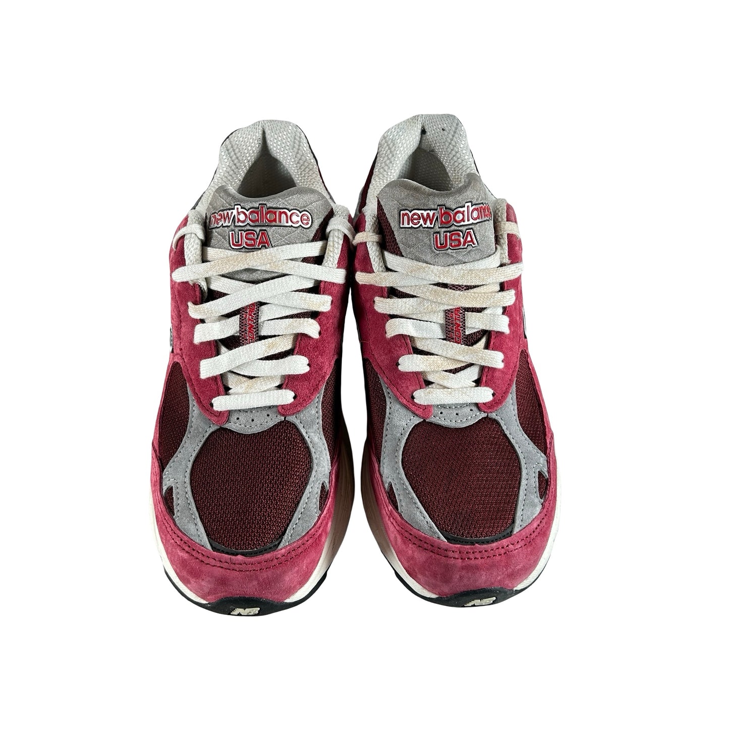 M990TF3 New Balance 990v3 MiUSA Teddy Santis Scarlet [USED] - 9 M (Used)