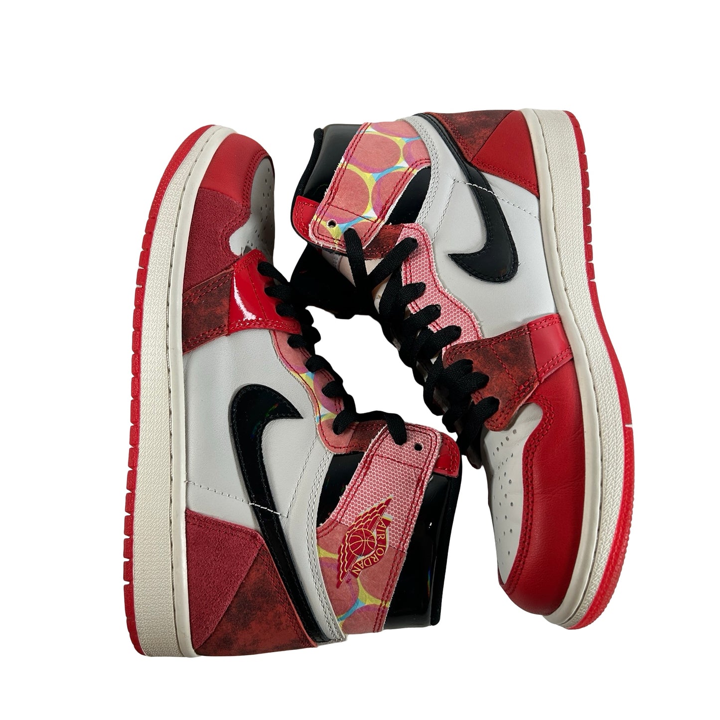 DV1748 601 Jordan 1 Retro High OG Spider-Man Across the Spider-Verse [USED] - 8 M (Used2)