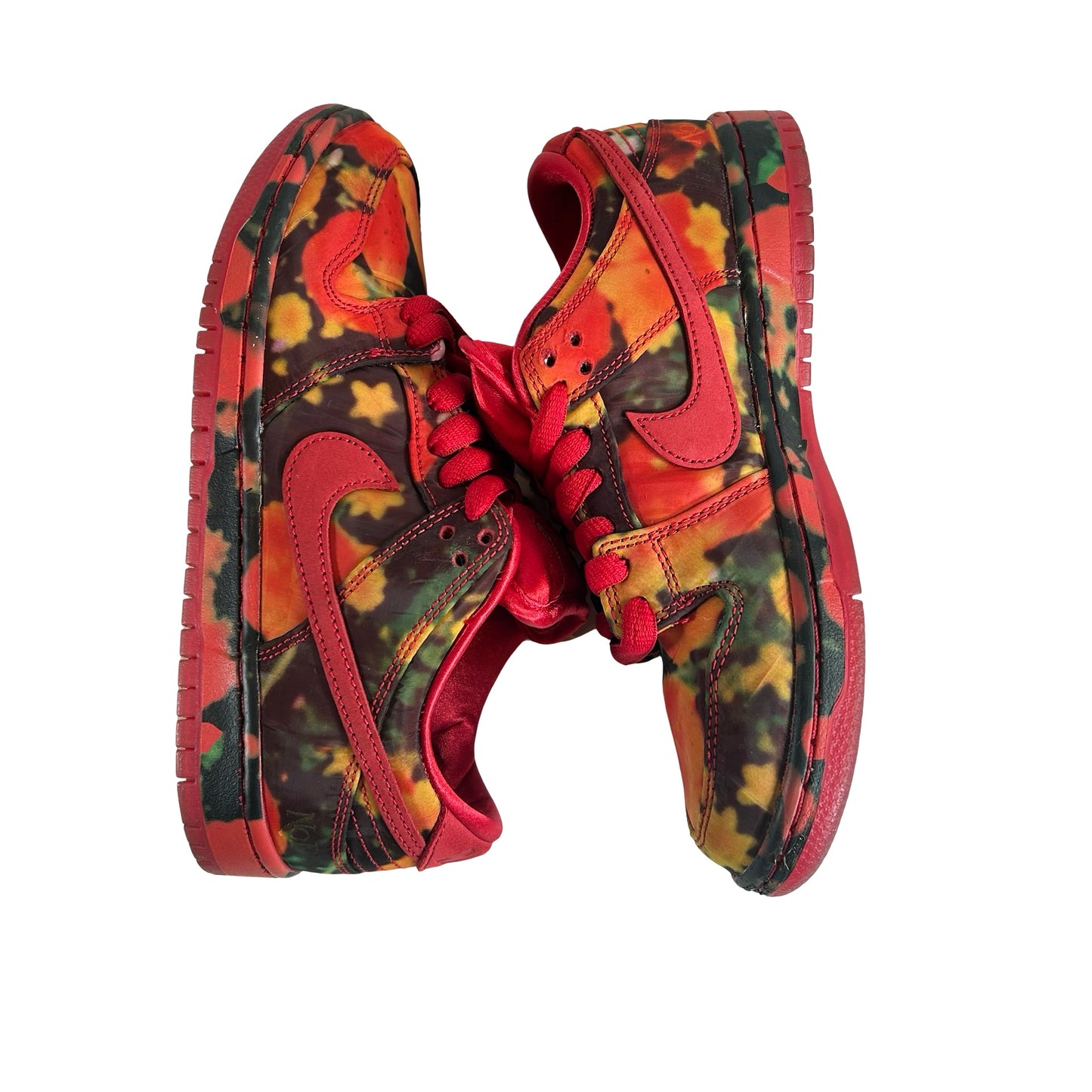 FZ1291 600 Nike SB Dunk Low The Wizard of Oz Poppy Field [USED] - 5 M (Used)