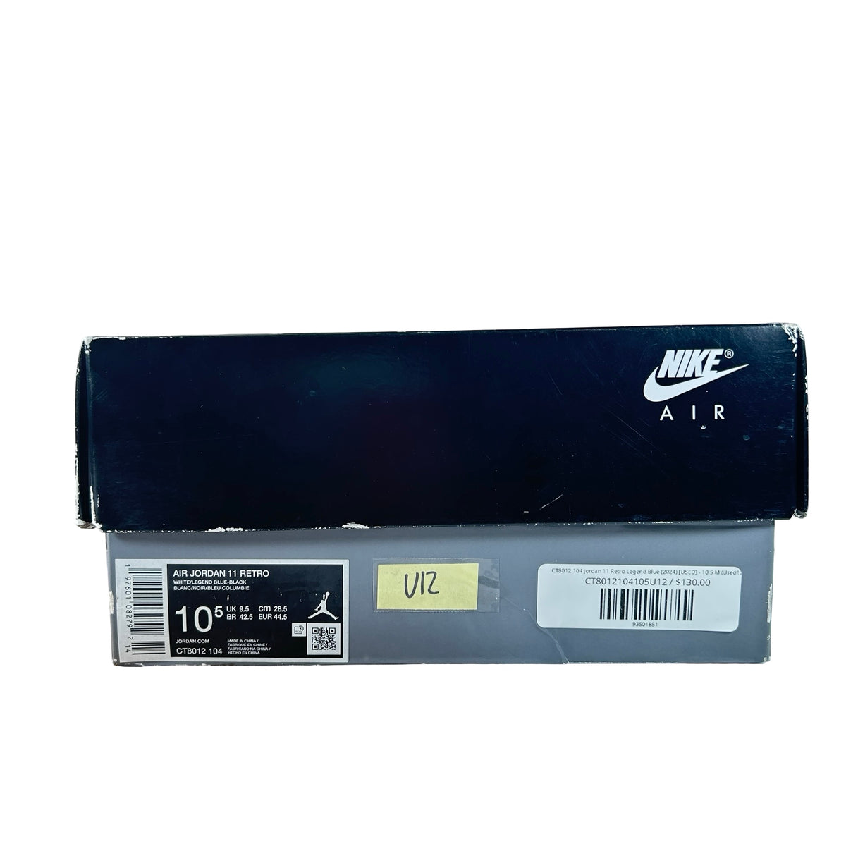 CT8012 104 Jordan 11 Retro Legend Blue (2024) [USED] - 10.5 M (Used12)