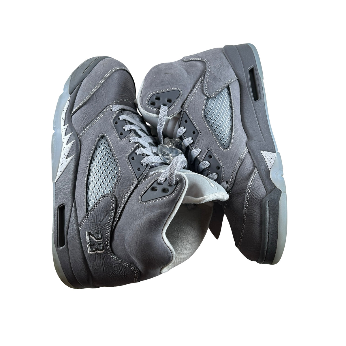DD0587 002 Jordan 5 Retro Wolf Grey (2026) [USED] - 10 M (Used9)