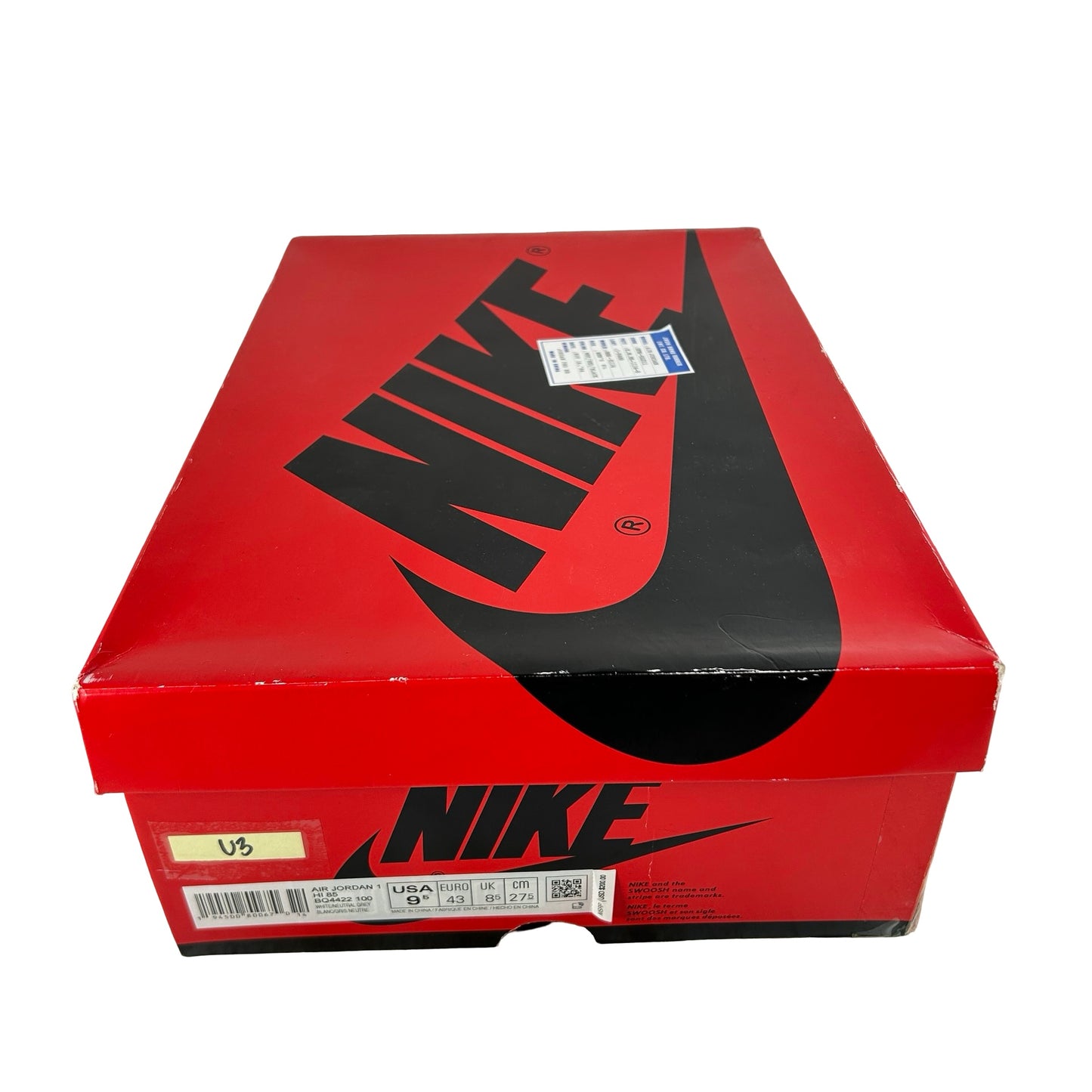 BQ4422 100 Jordan 1 85 Neutral Grey [USED] - 9.5 M (Used3)