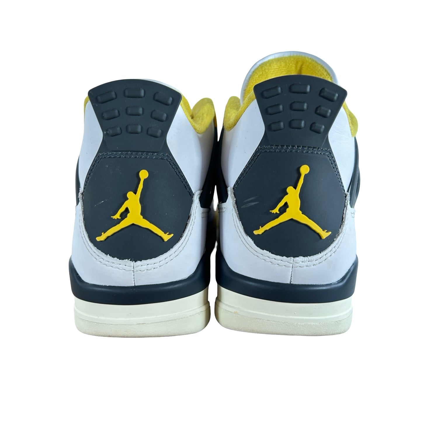 AQ9129 101 Jordan 4 Retro Vivid Sulfur (Women's) [USED] - 9 W (Used) (No Box)
