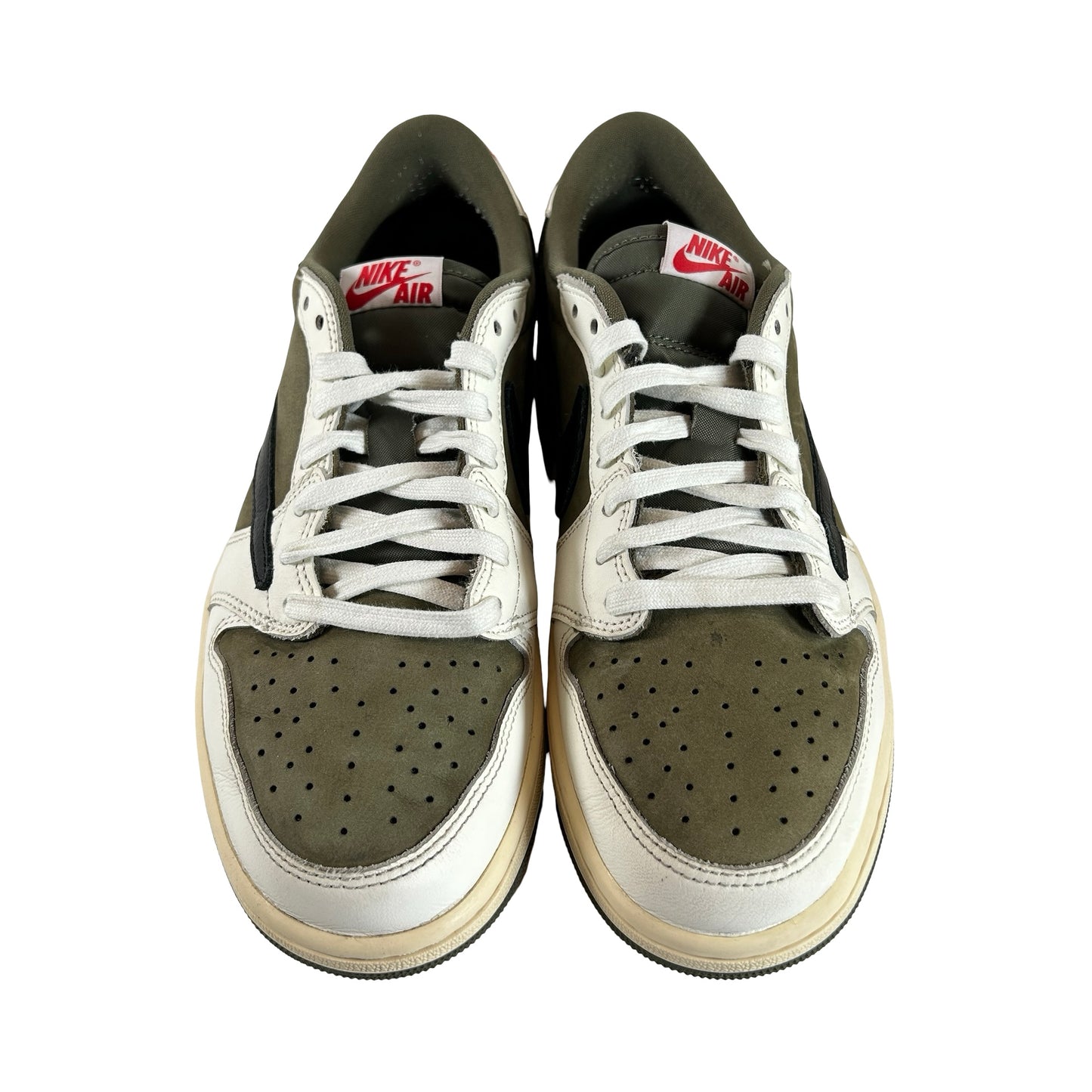 DM7866 200 Jordan 1 Retro Low OG SP Travis Scott Medium Olive [USED] - 10 M (Used6)