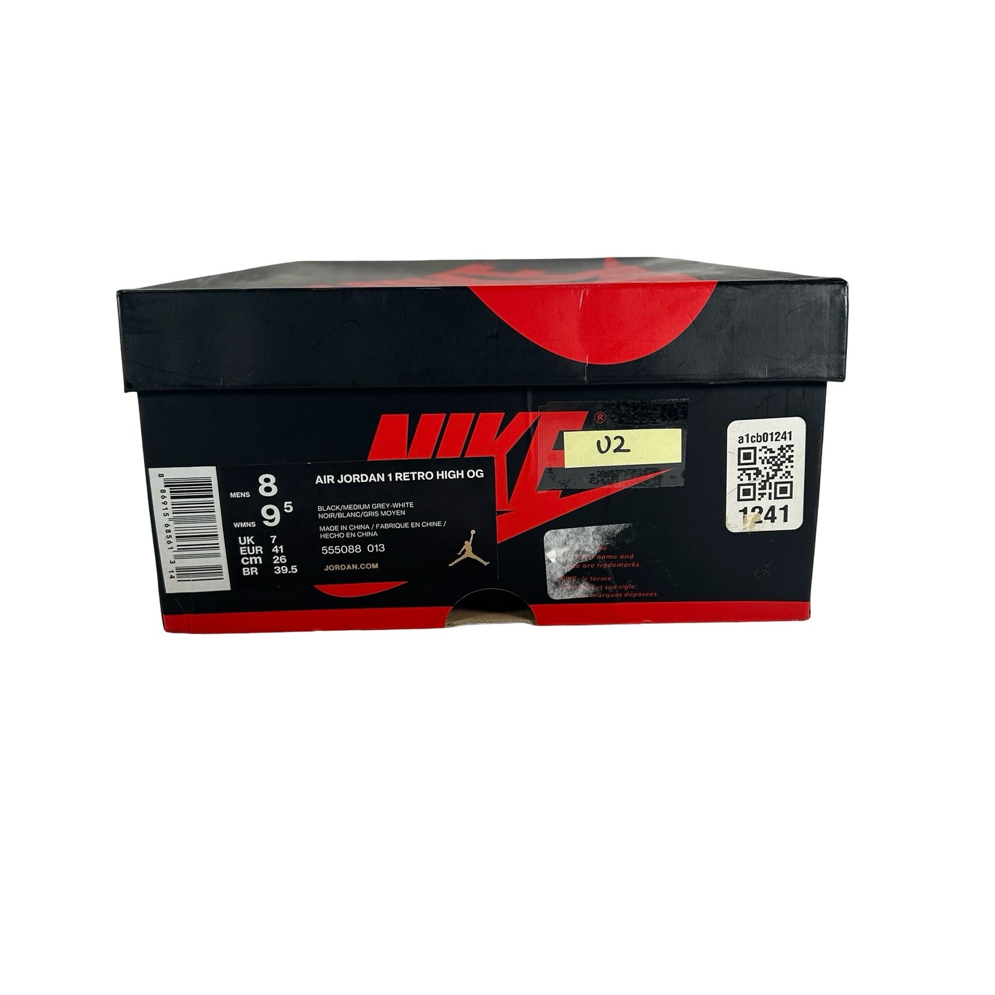 555088 013 Jordan 1 Shadow (2018) [USED] - 8 M (Used2)