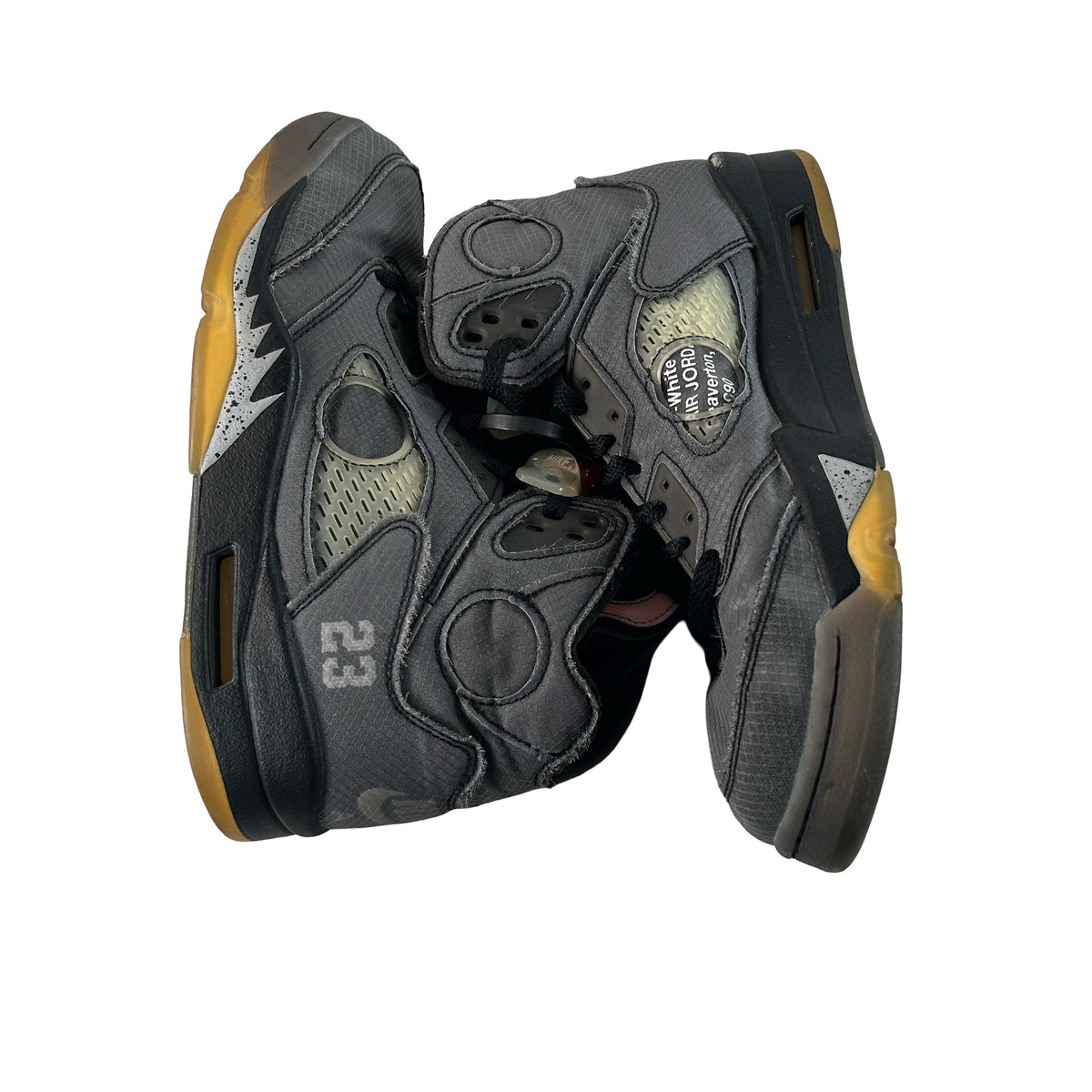 CT8480 001 Jordan 5 Off-White Black [USED] - 8.5 M (Used6)
