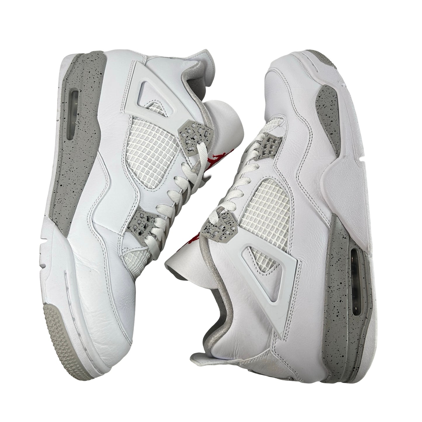 CT8527 100 Jordan 4 Retro White Oreo [USED] - 12 M (Used)