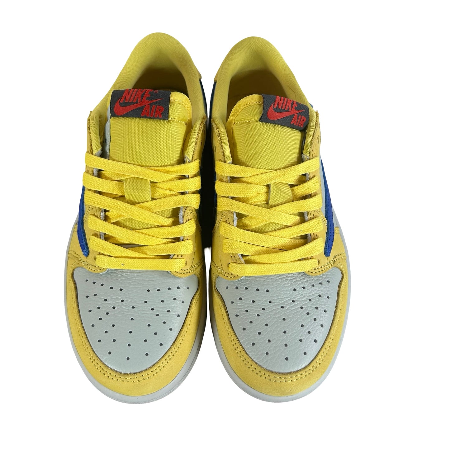 DZ4137 700 Jordan 1 Retro Low OG SP Travis Scott Canary (Women's) [USED] - 5.5 W (Used)