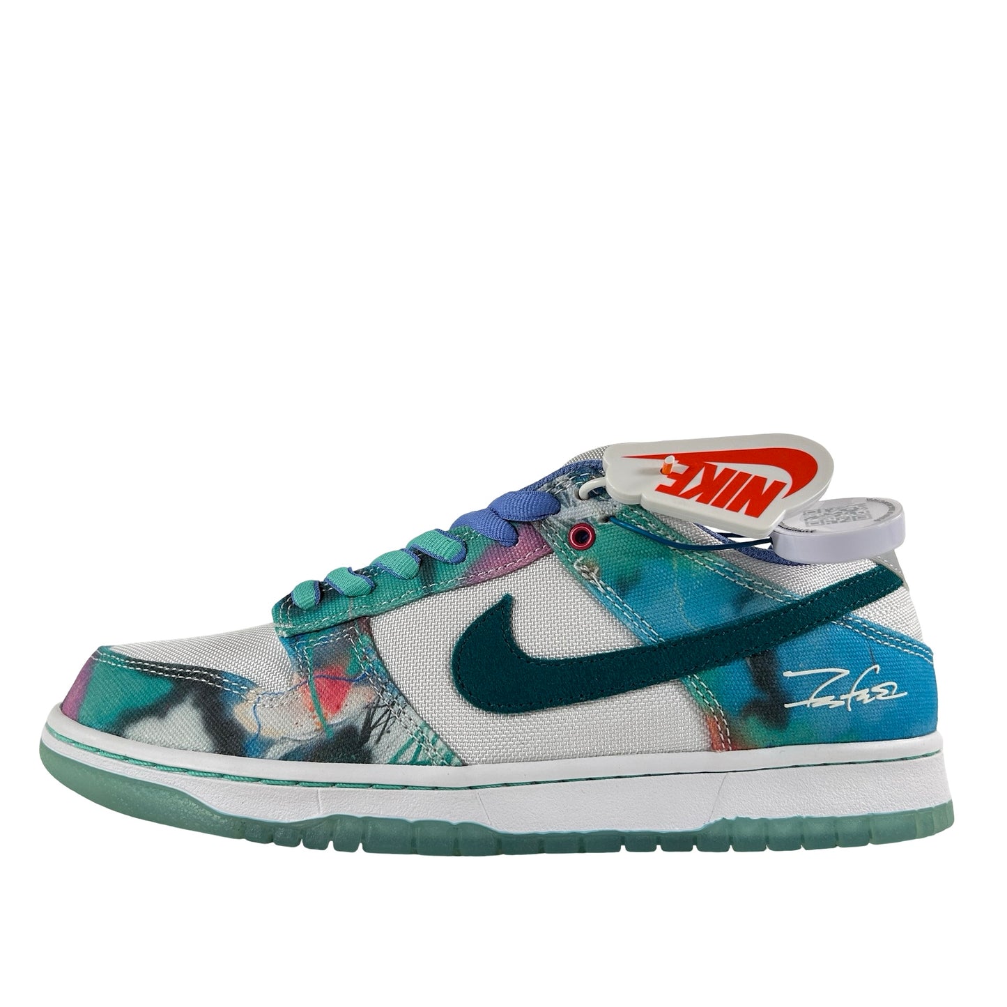 HF6061 400 Nike SB Dunk Low Futura Laboratories Bleached Aqua [CONDITIONAL] - 7.5 M (Slight Yellowing)