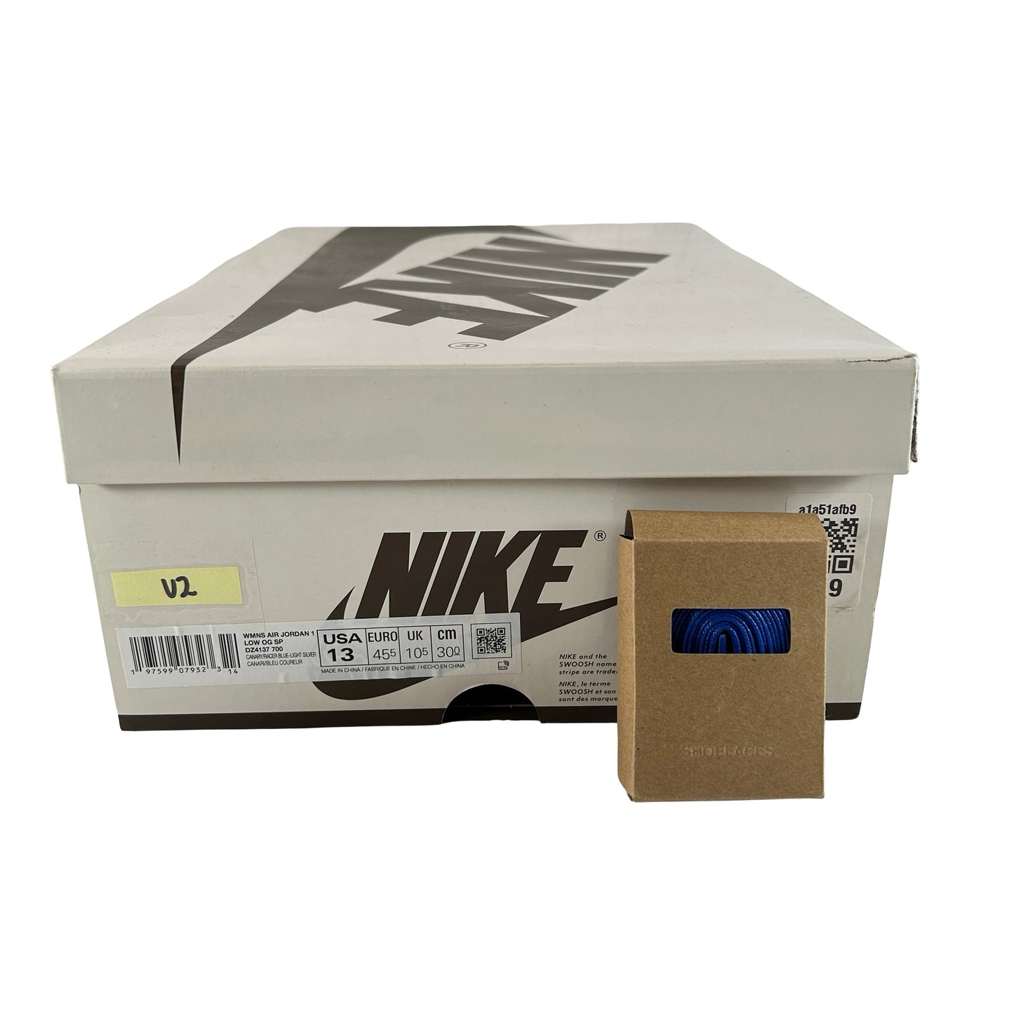 DZ4137 700 Jordan 1 Retro Low OG SP Travis Scott Canary (Women's) [USED] - 13 W (Used2)