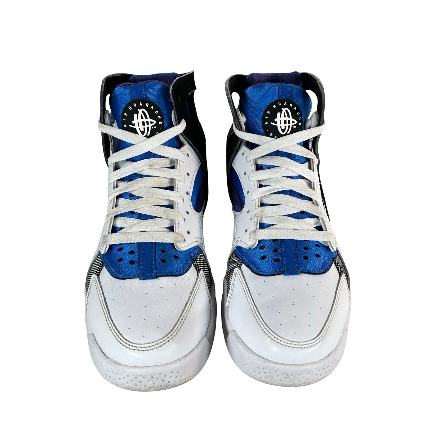 FD0183 101 Nike Air Flight Huarache OG White Varsity Purple (2023) [USED] - 7.5 M (Used) (Replace Box)